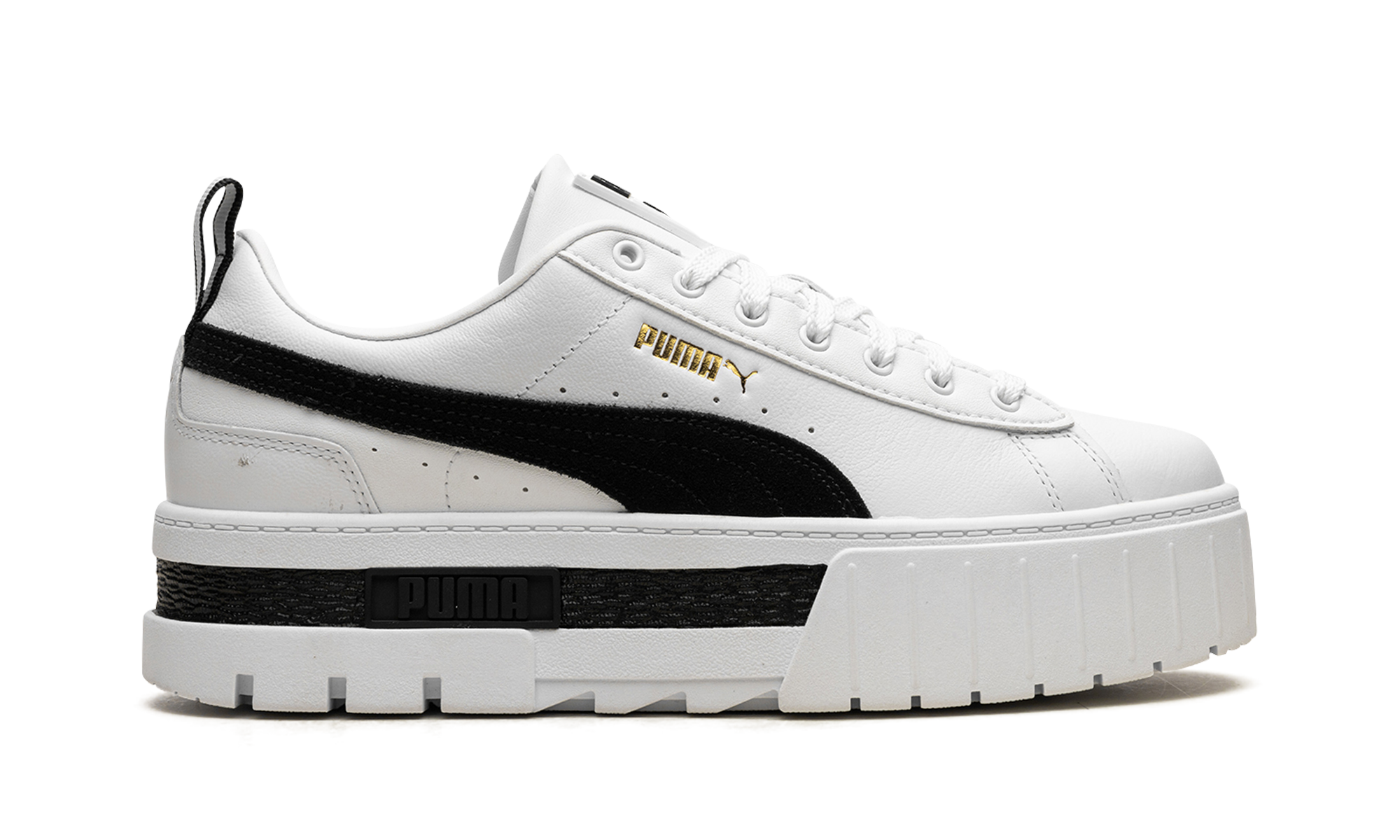 Mayze Lth N's Women "White/black" 381983 01