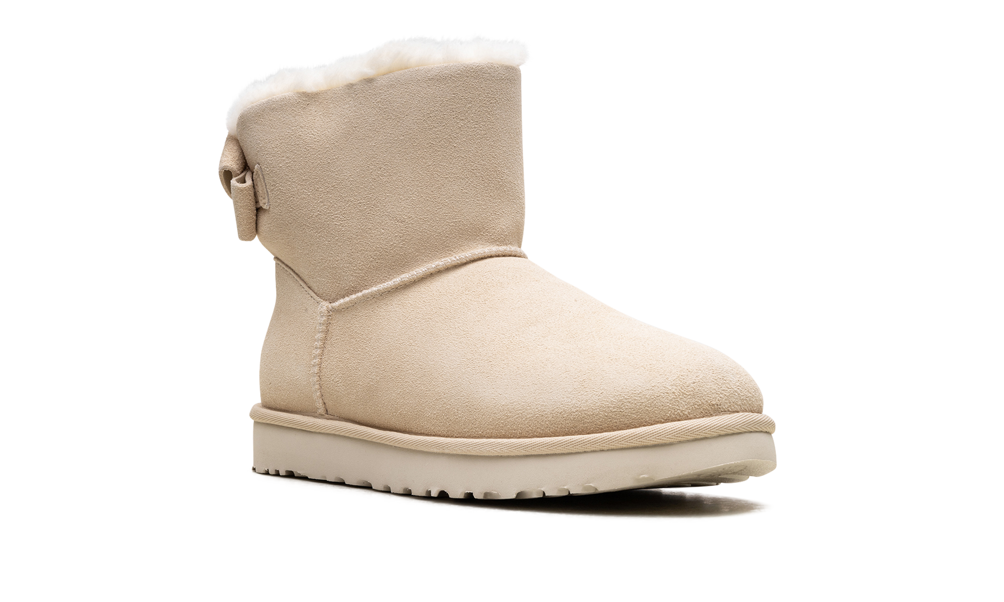 Mini Bailey Suede Bow WMNs "Cream" 1153514 CRM