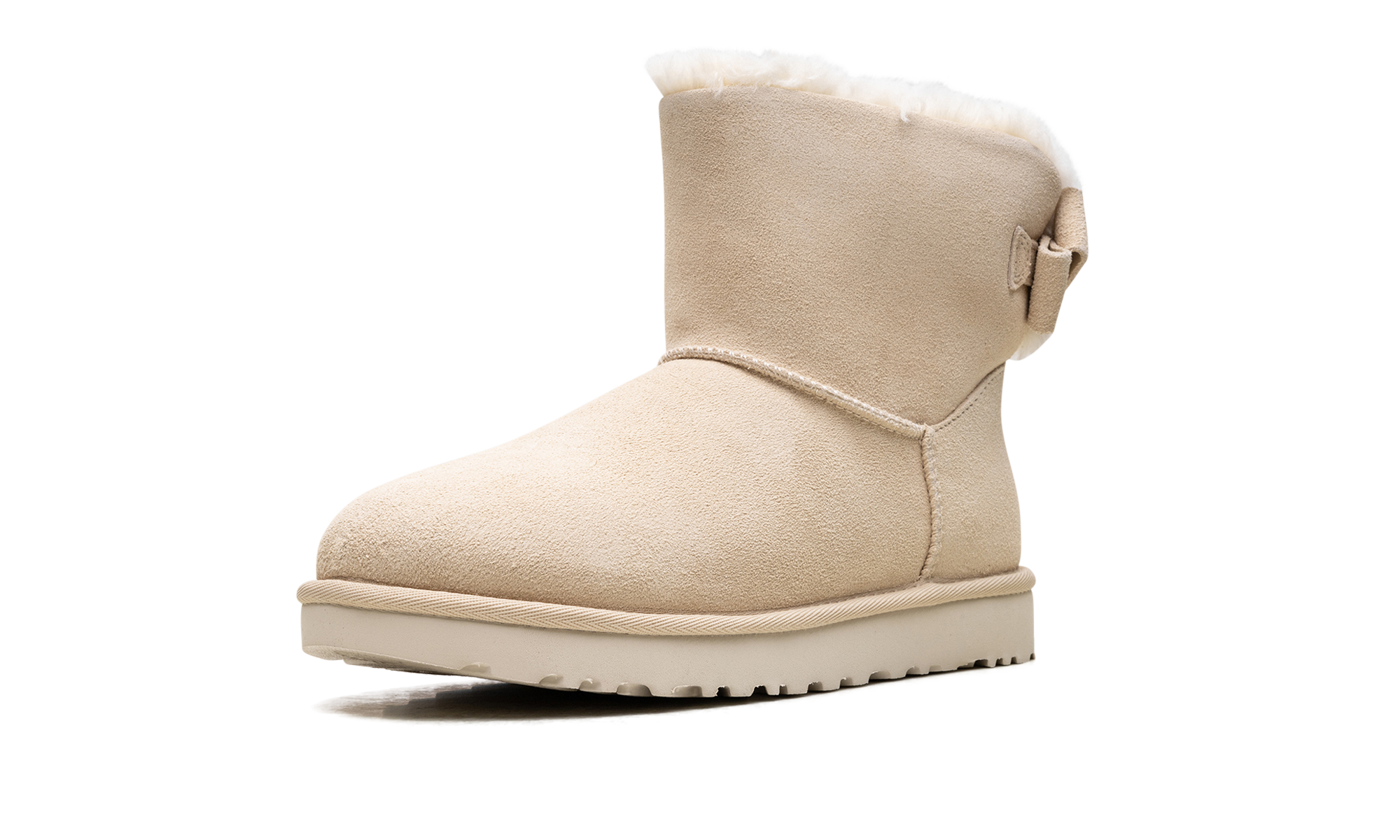 Mini Bailey Suede Bow WMNs "Cream" 1153514 CRM
