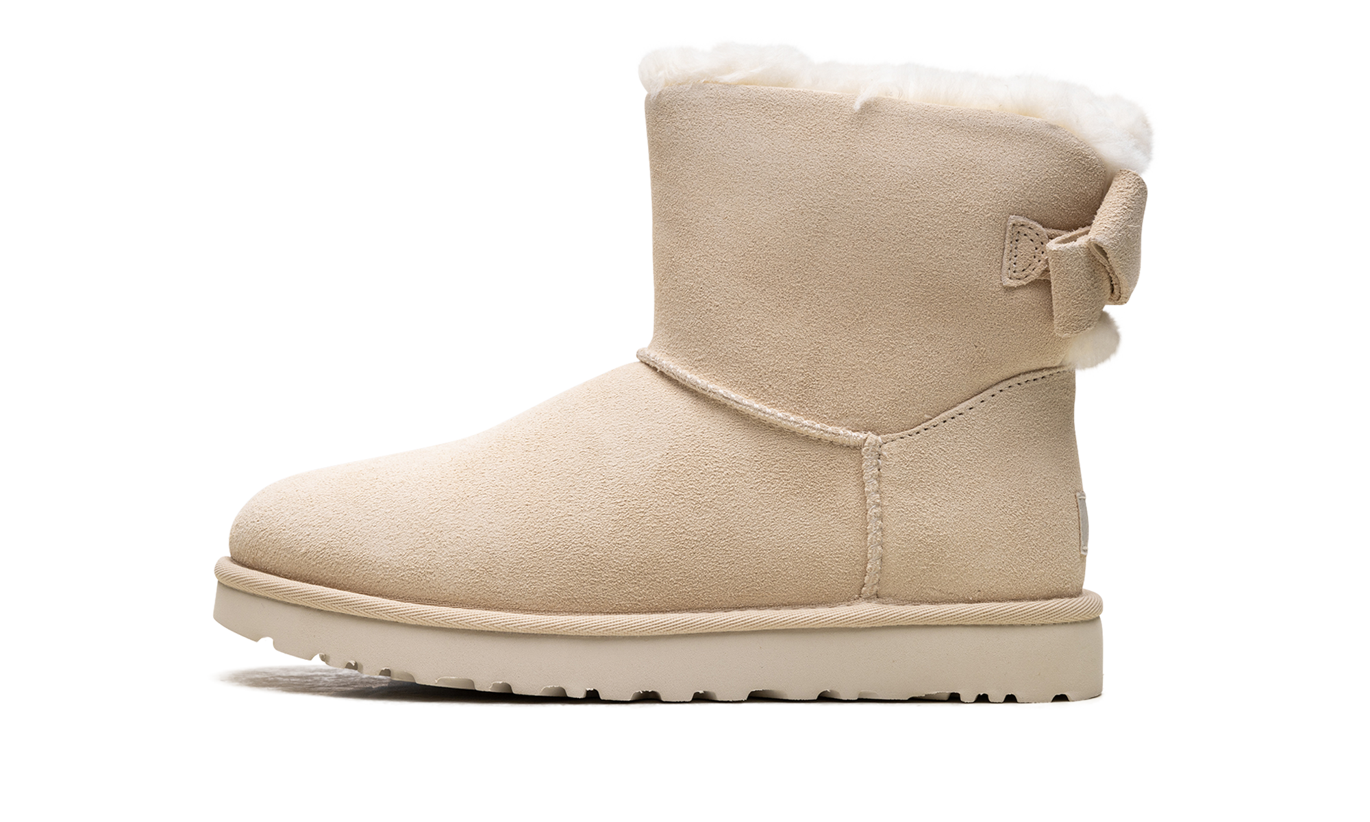 Mini Bailey Suede Bow WMNs "Cream" 1153514 CRM