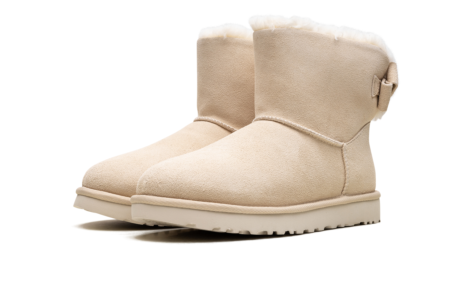 Mini Bailey Suede Bow WMNs "Cream" 1153514 CRM