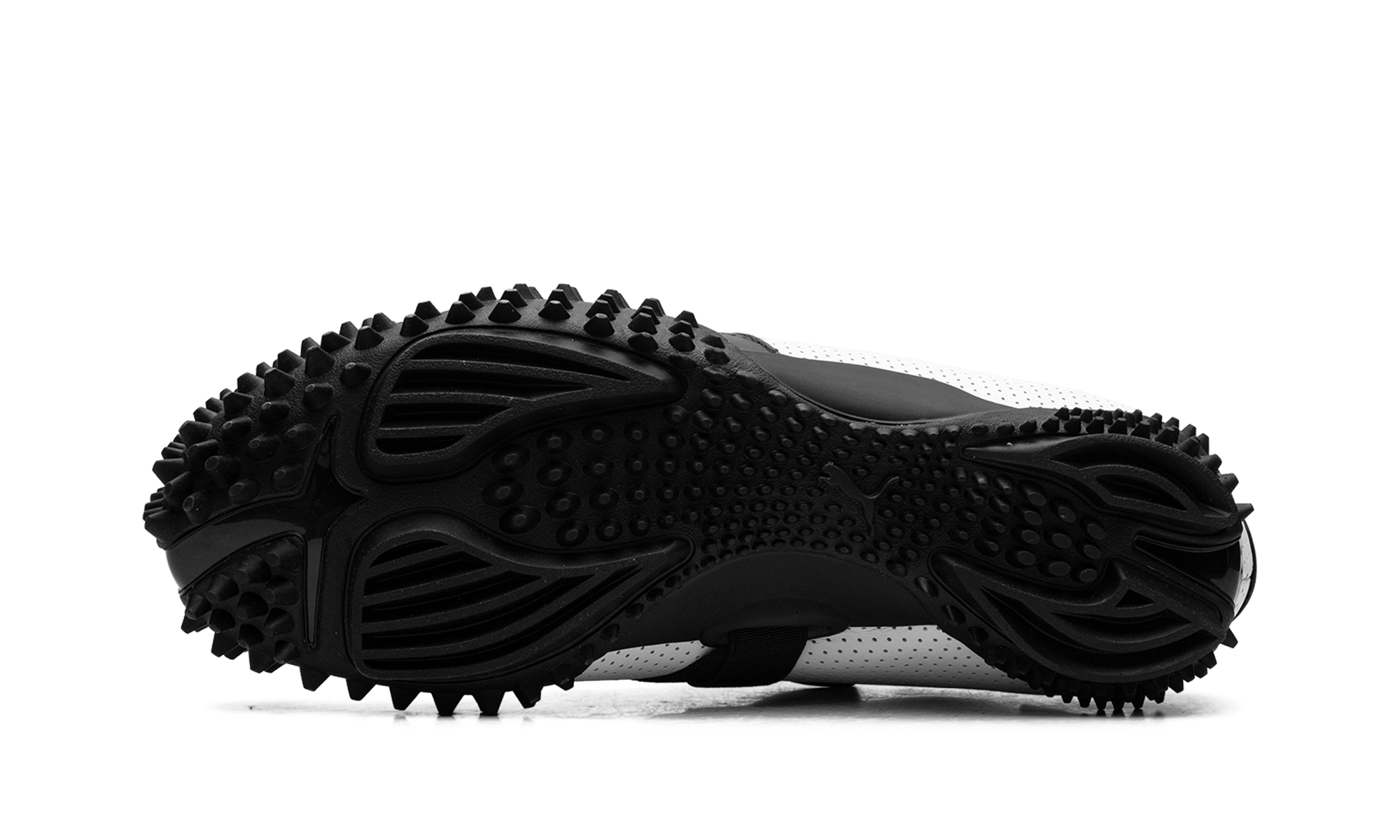 Mostro "Perforated leather - white / black" 397331 01