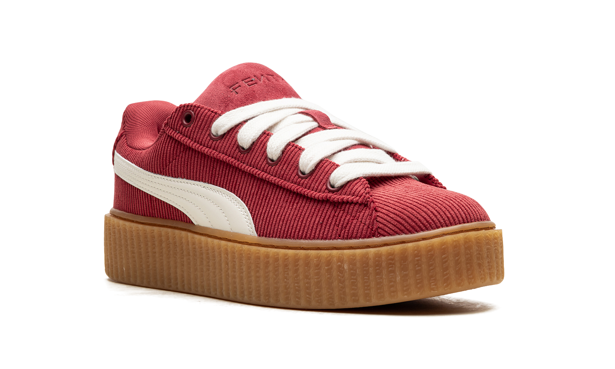 Omens Creeper Phatty Corduroy Women "Red/white" 399871 04