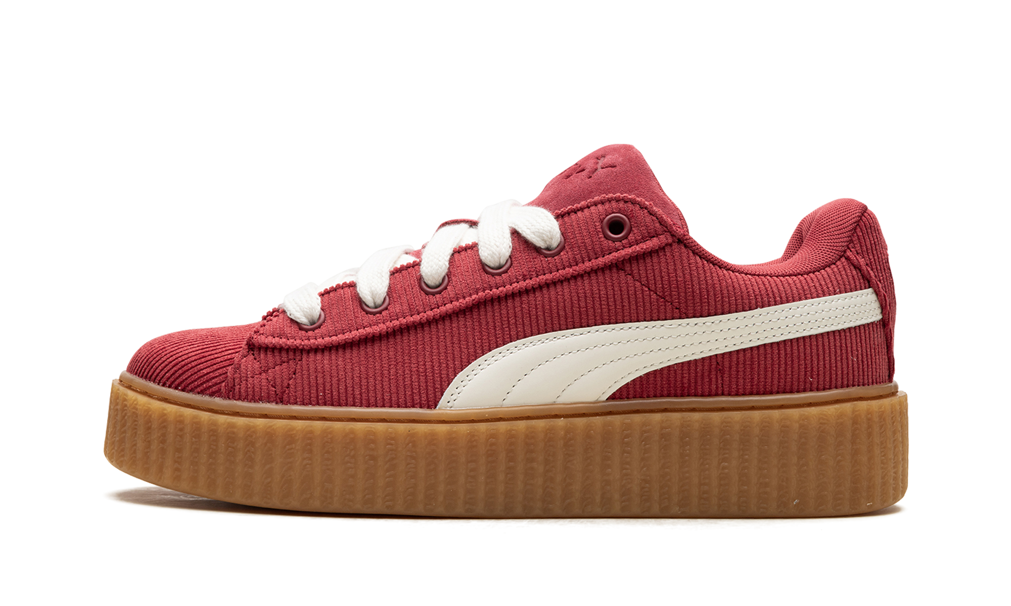 Omens Creeper Phatty Corduroy Women "Red/white" 399871 04