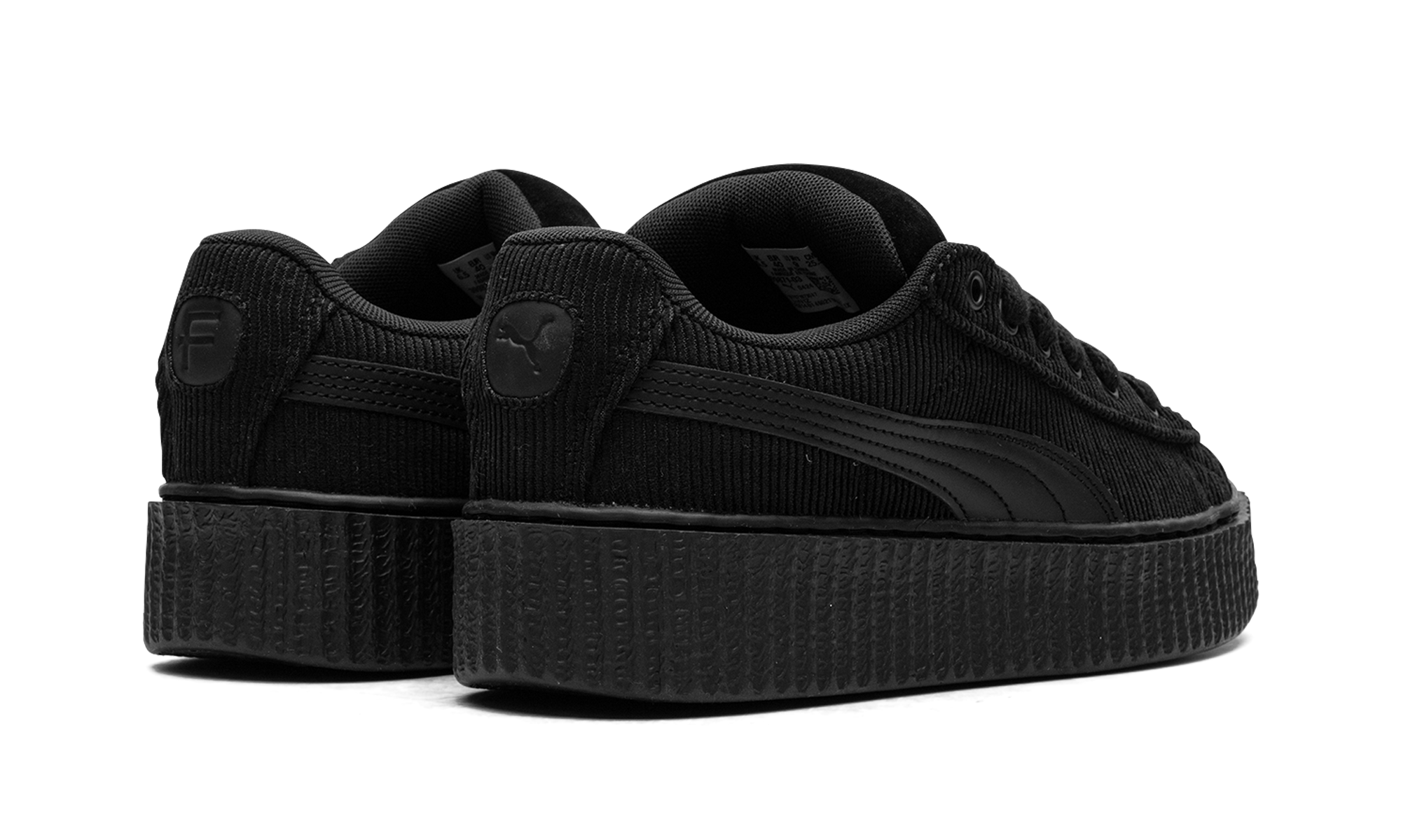 Omens Creeper Phatty Corduroy Women "Triple black" 399871 03
