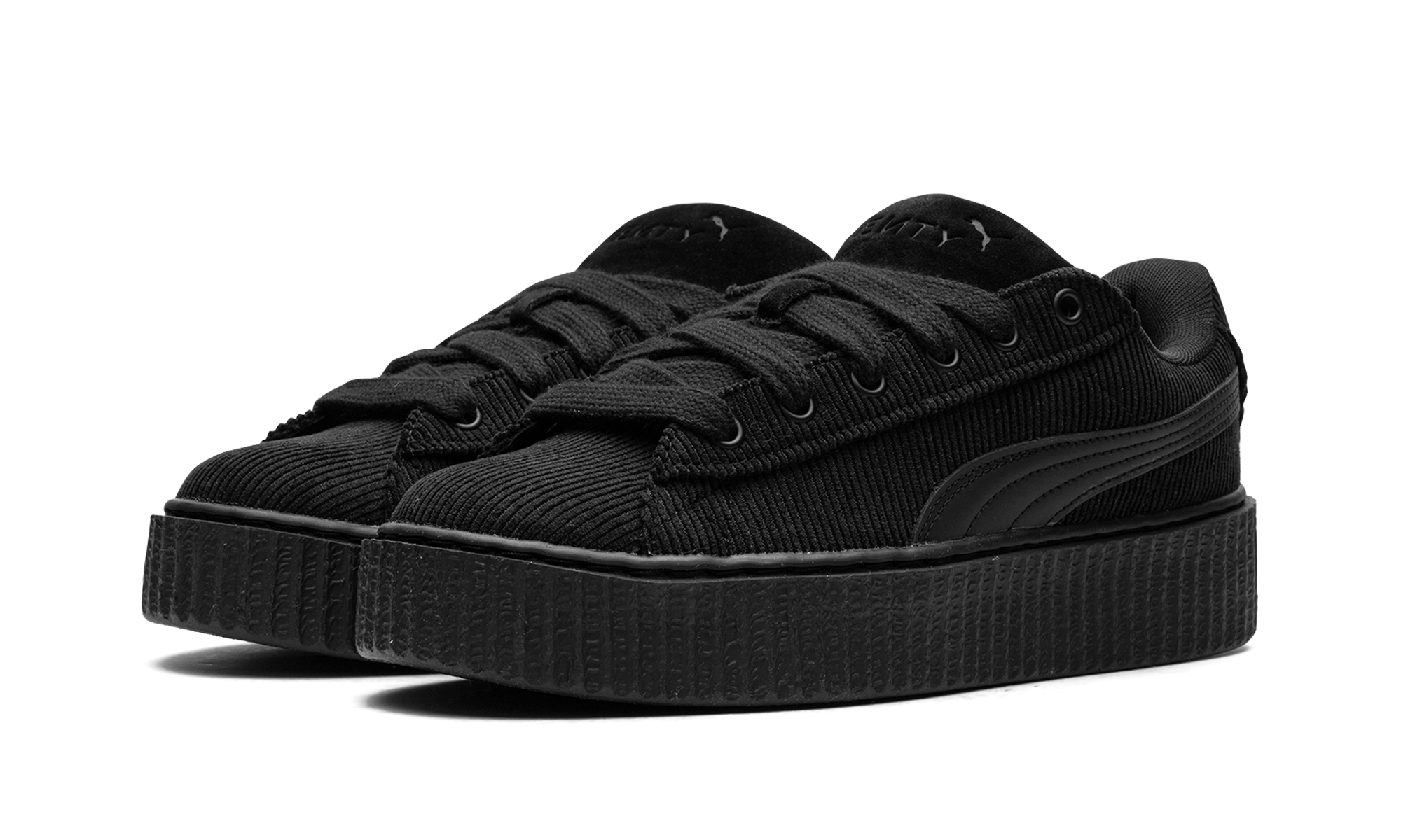 Omens Creeper Phatty Corduroy Women "Triple black" 399871 03