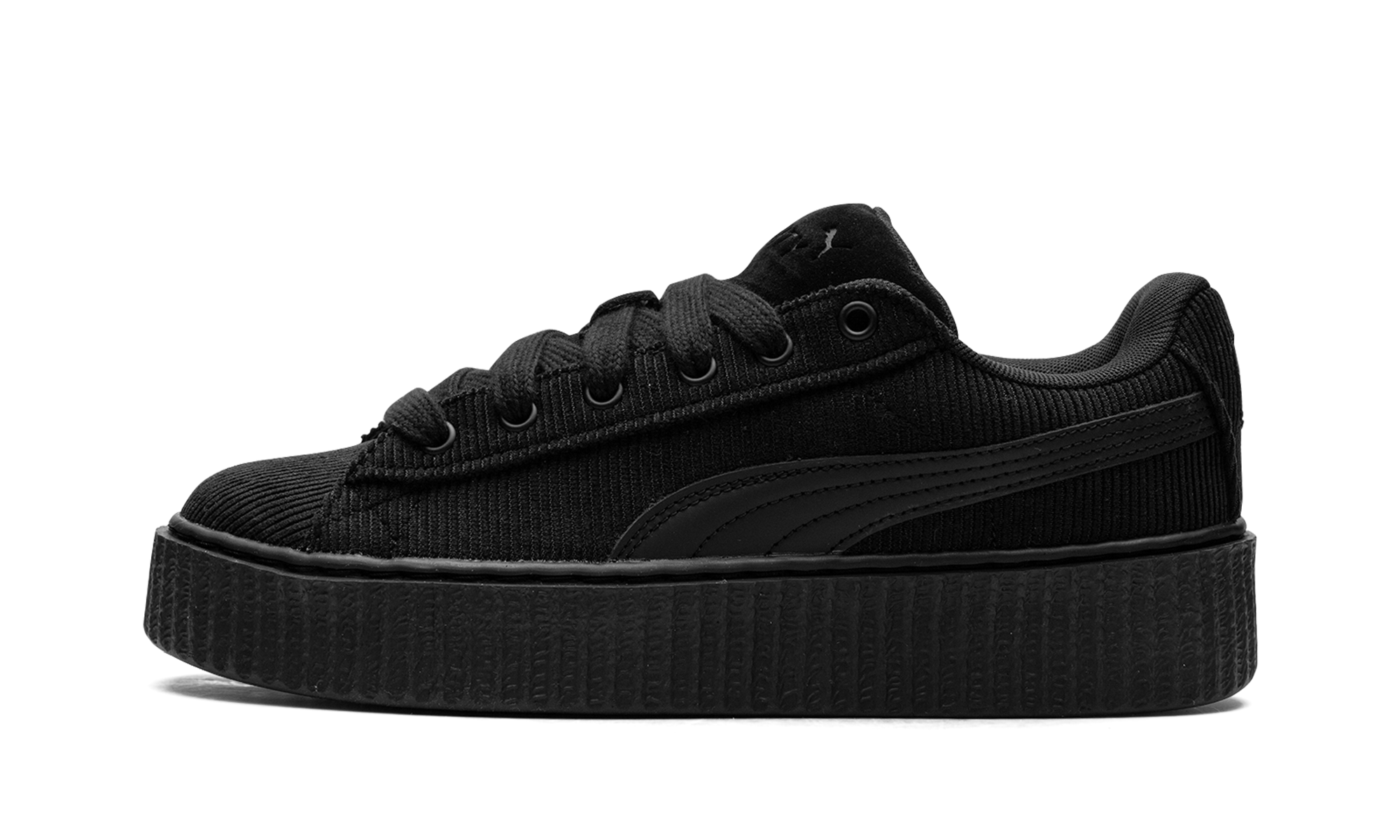Omens Creeper Phatty Corduroy Women "Triple black" 399871 03