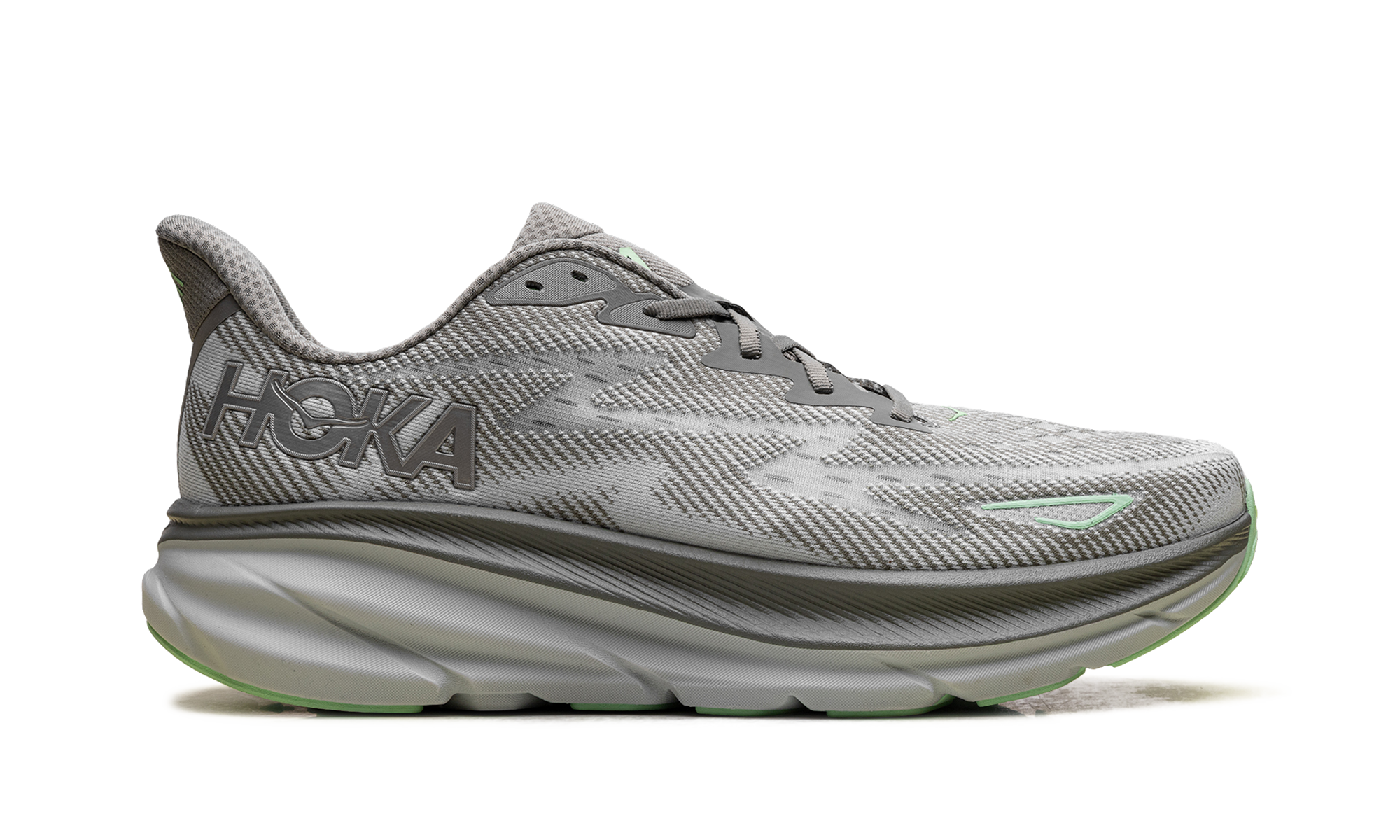 One Clifton 9 "Olive haze/mercury" 1127895 OHMR