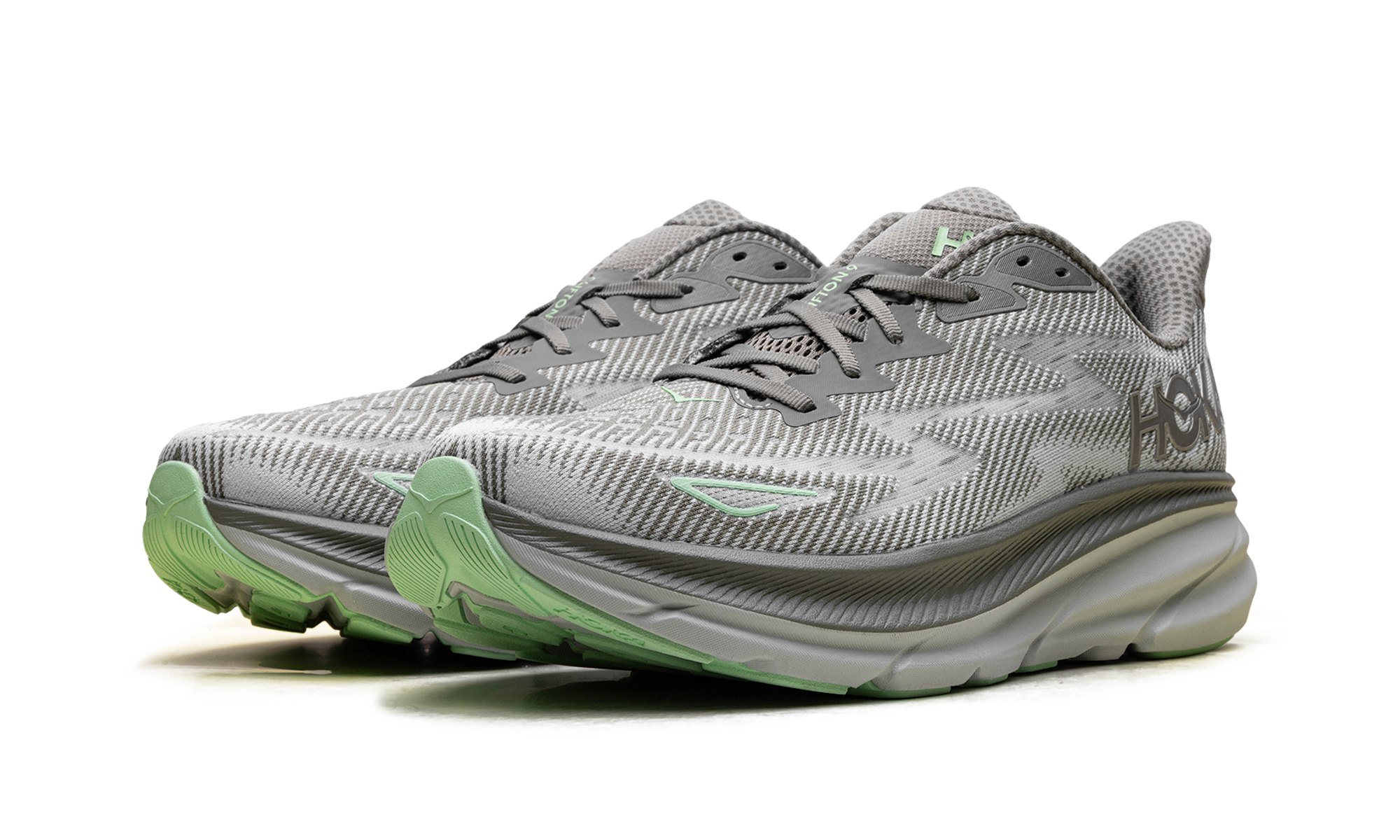 One Clifton 9 "Olive haze/mercury" 1127895 OHMR