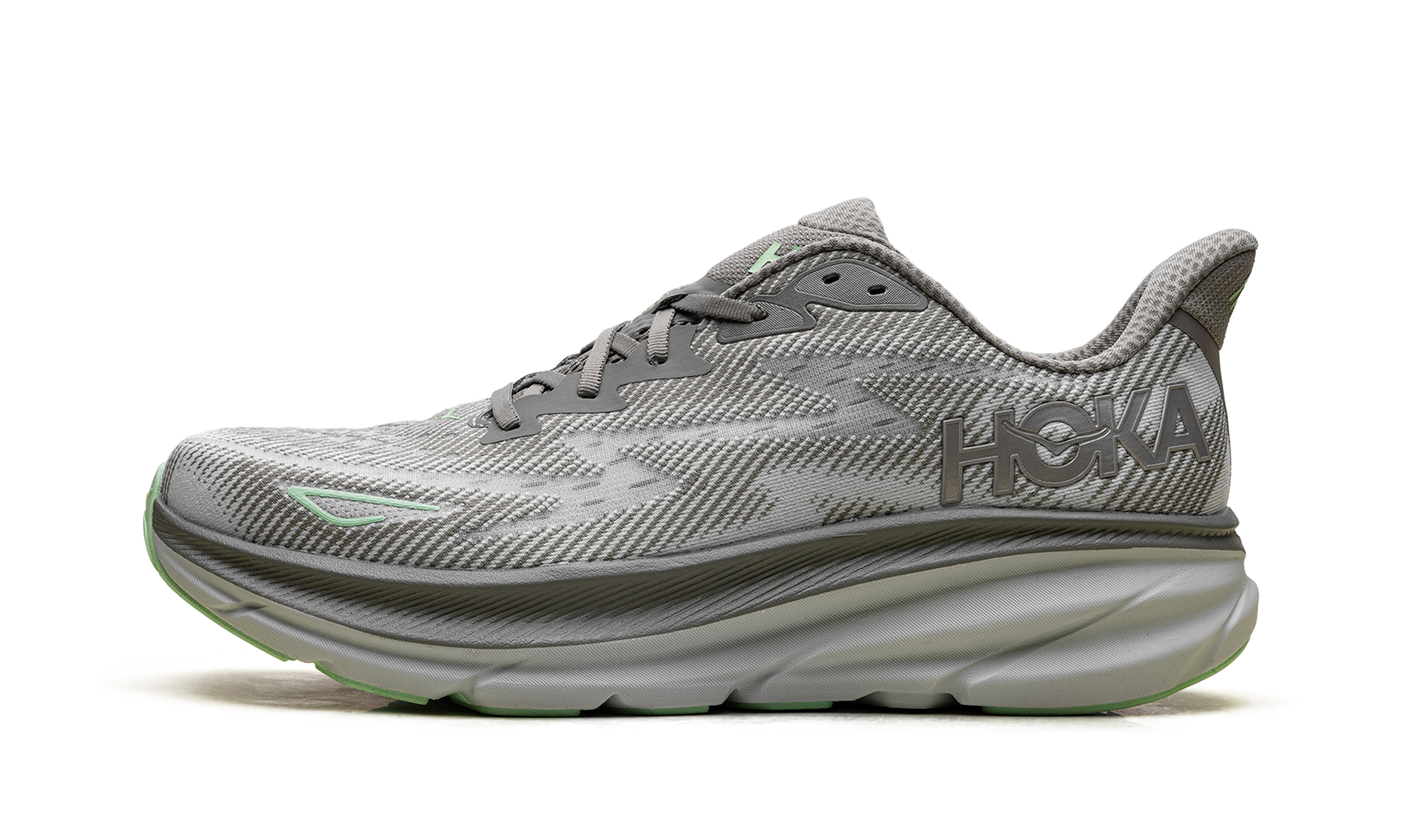 One Clifton 9 "Olive haze/mercury" 1127895 OHMR