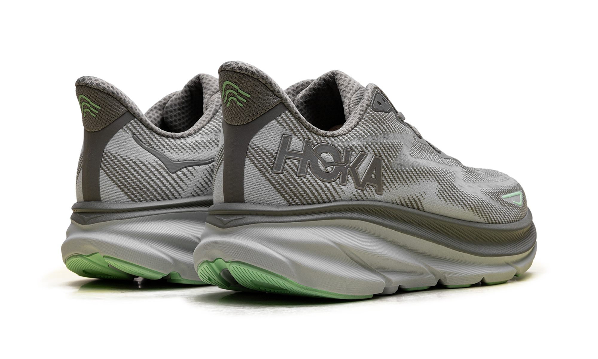 One Clifton 9 "Olive haze/mercury" 1127895 OHMR