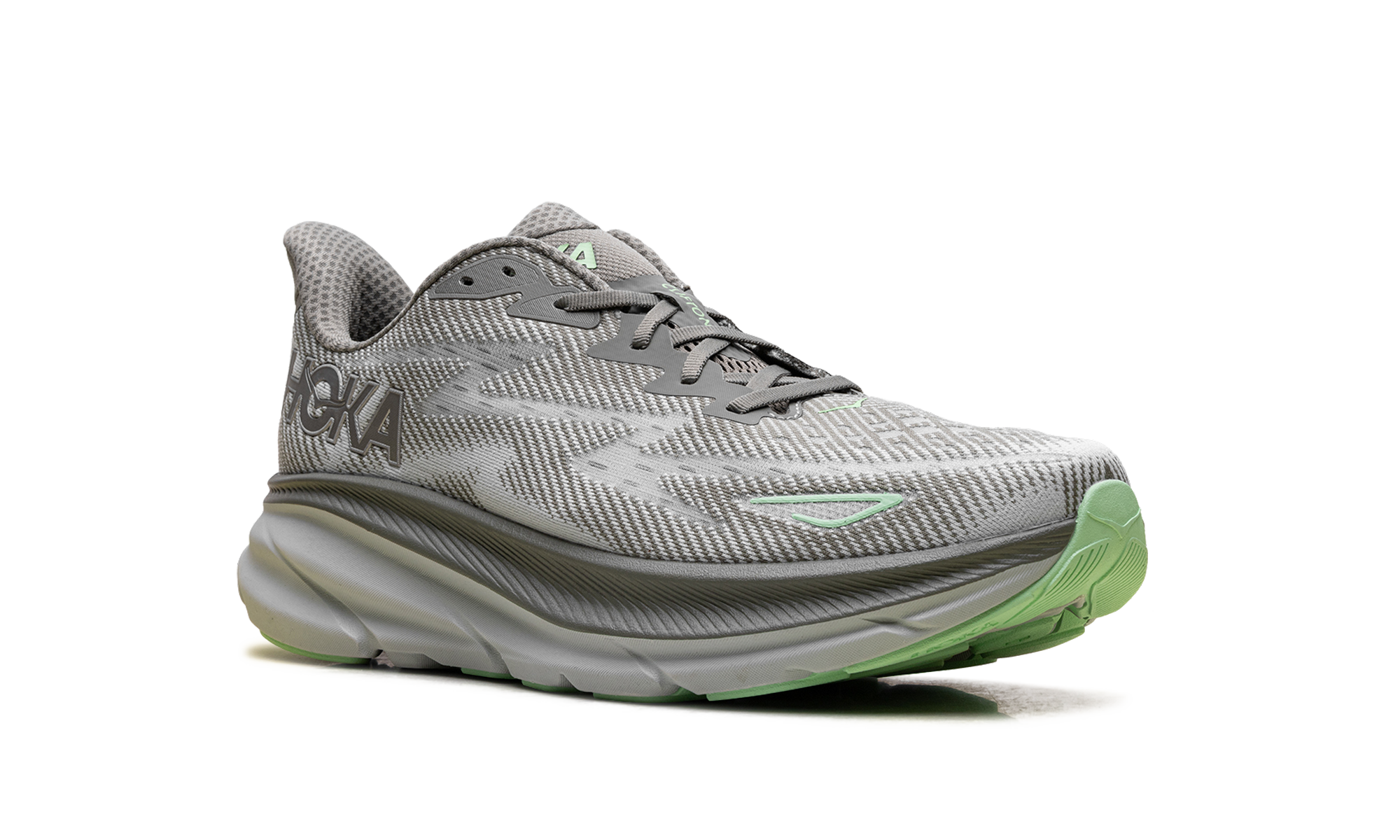 One Clifton 9 "Olive haze/mercury" 1127895 OHMR