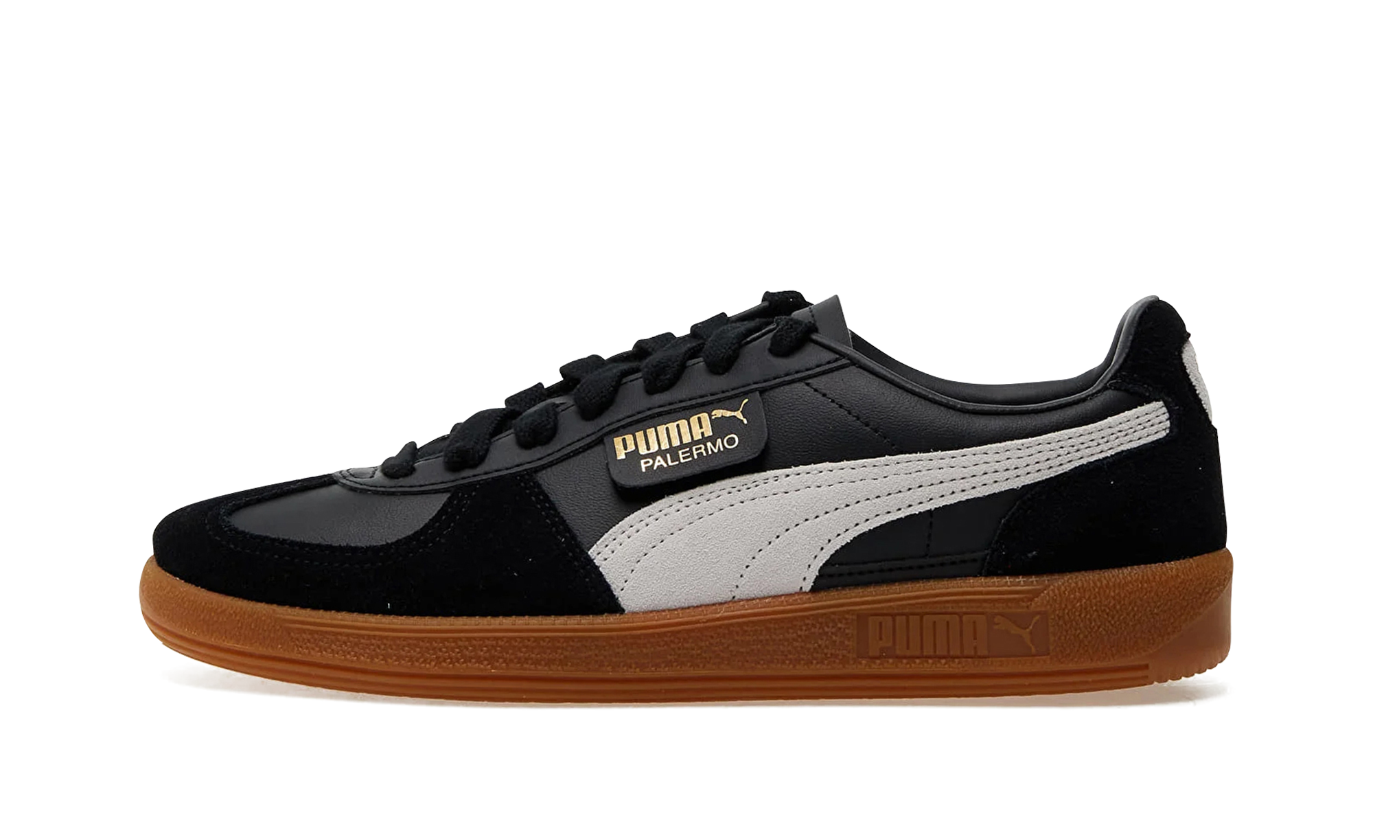 Palermo Leather "Puma black / feather gray / gum" 39646403