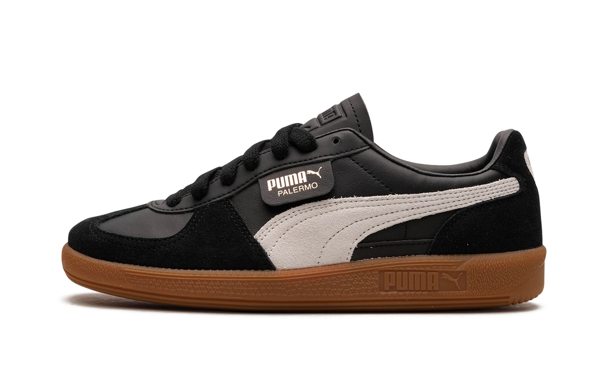 Palermo Leather Women "Puma black / feather gray / gum" 39764703