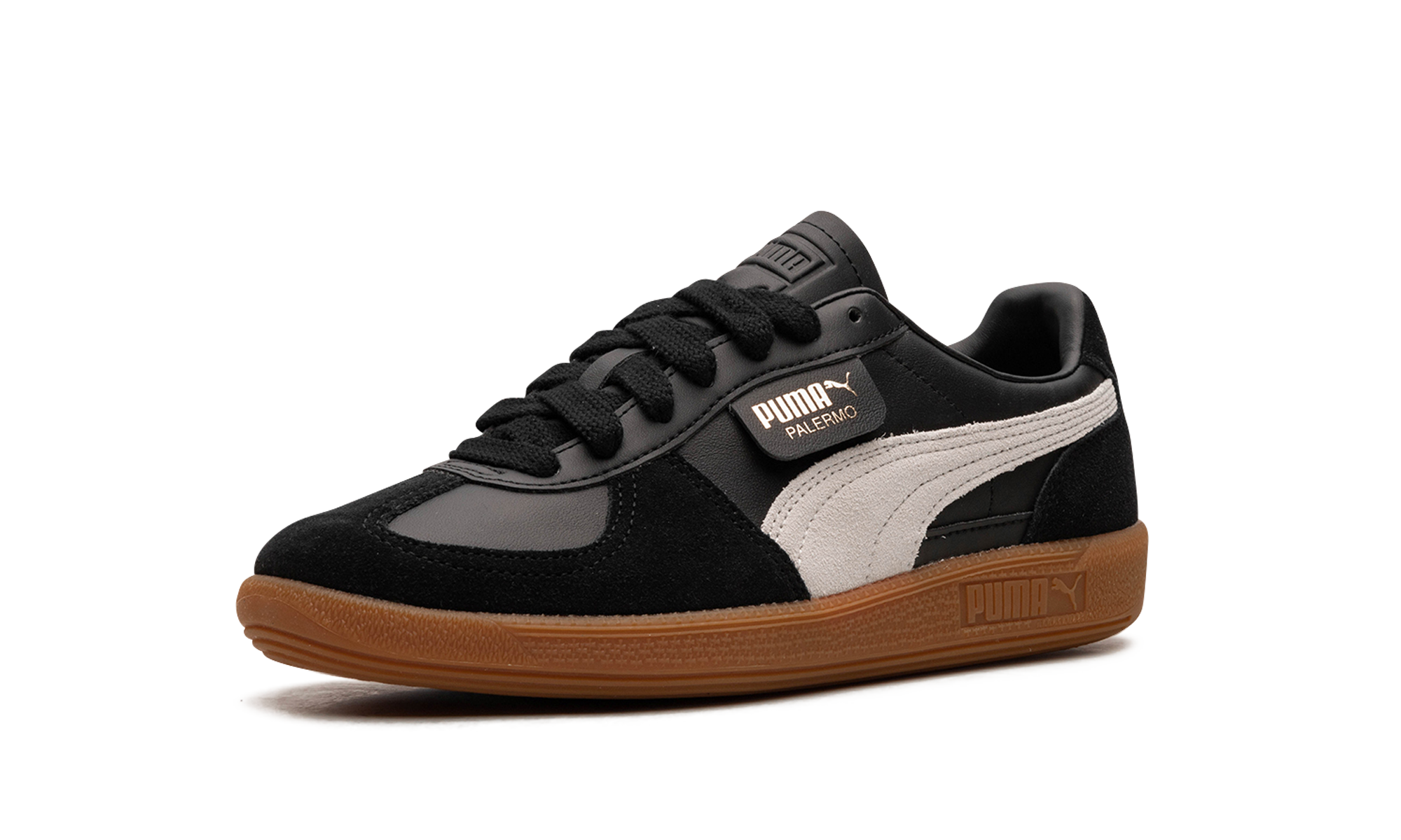 Palermo Leather Women "Puma black / feather gray / gum" 39764703