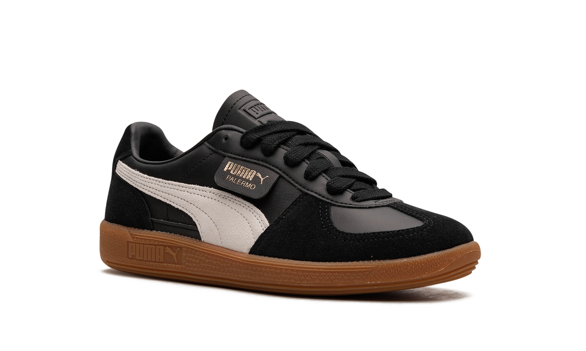 Palermo Leather Women "Puma black / feather gray / gum" 39764703