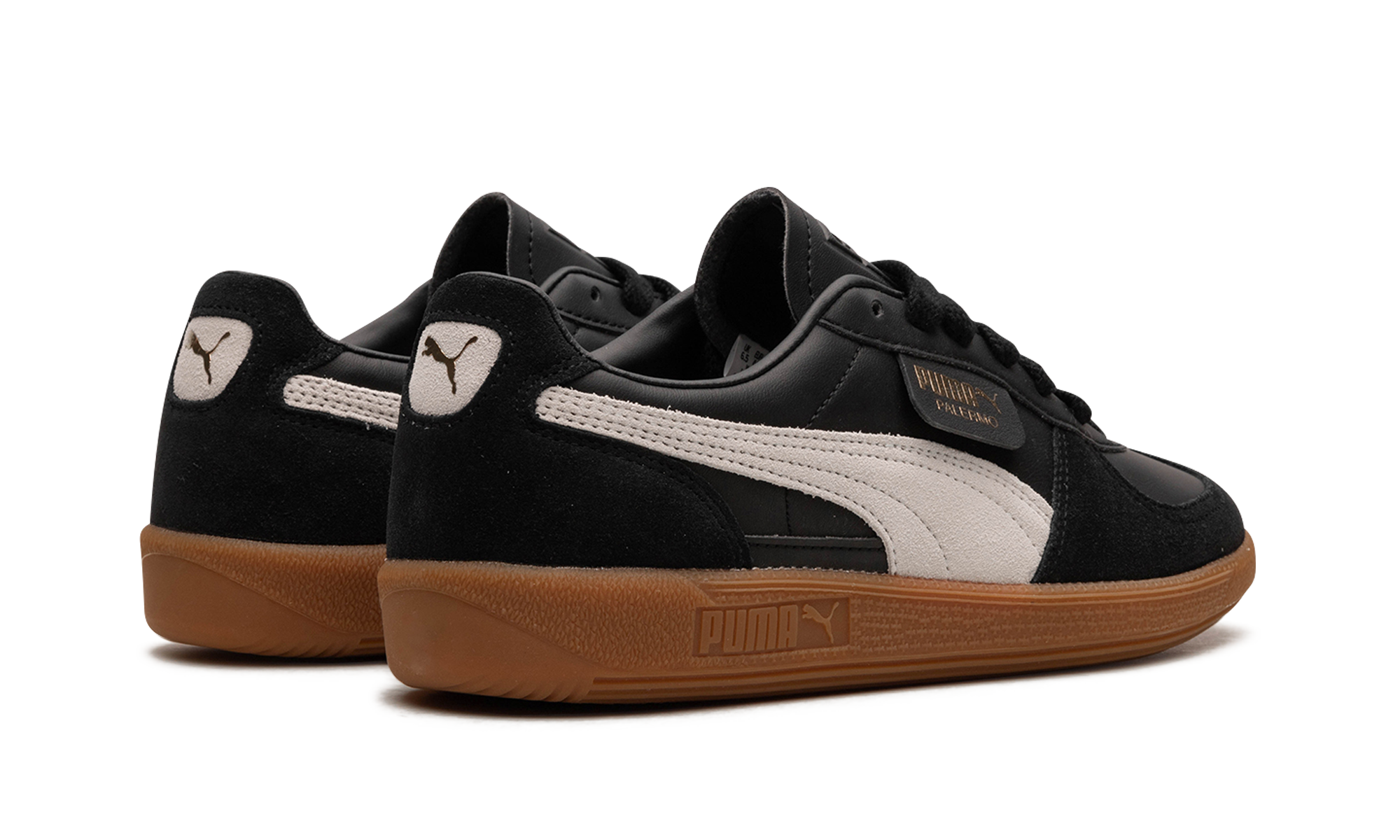 Palermo Leather Women "Puma black / feather gray / gum" 39764703
