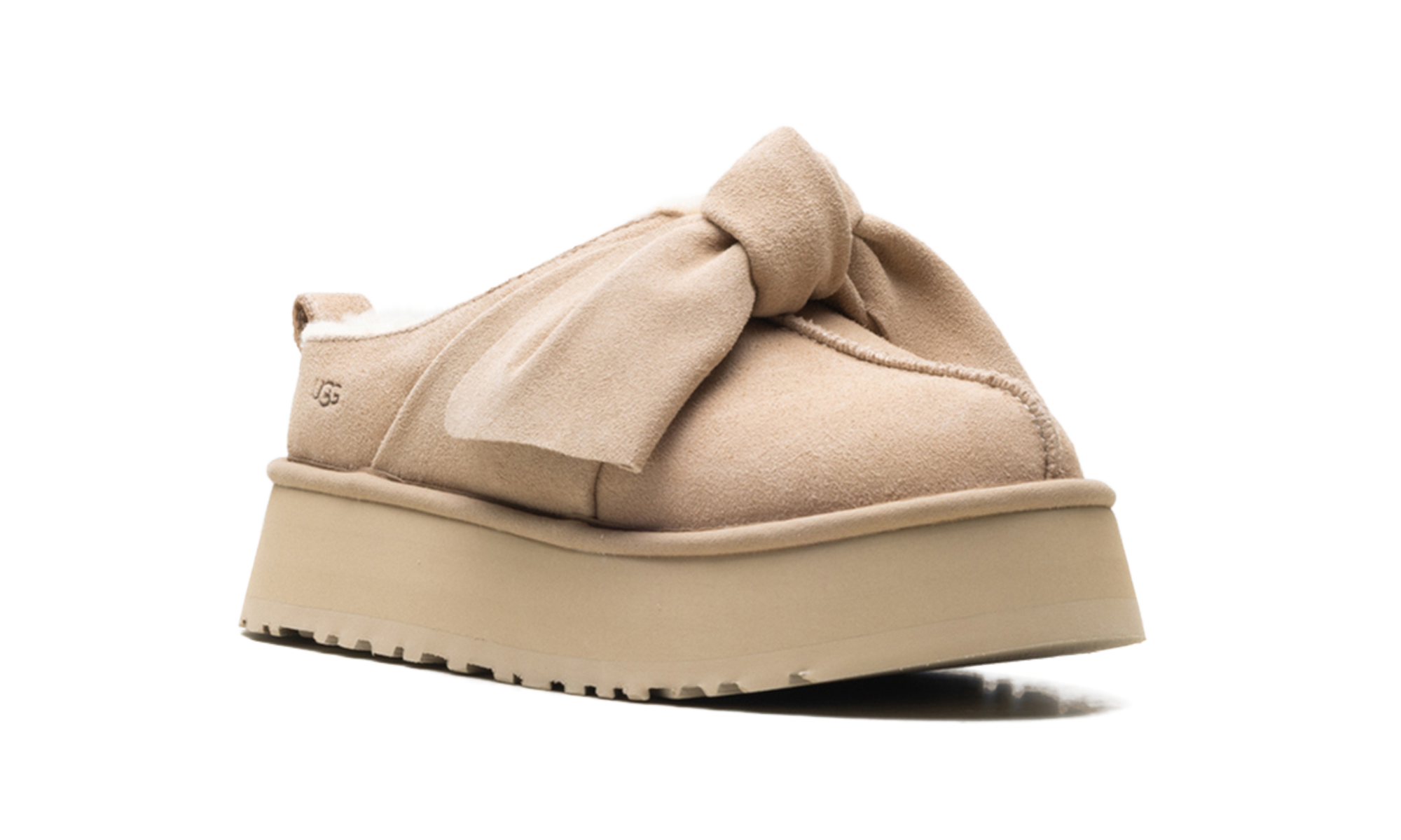 Platform Slip-On Bow Slipper WMNS "Sand" 1176290 SAN