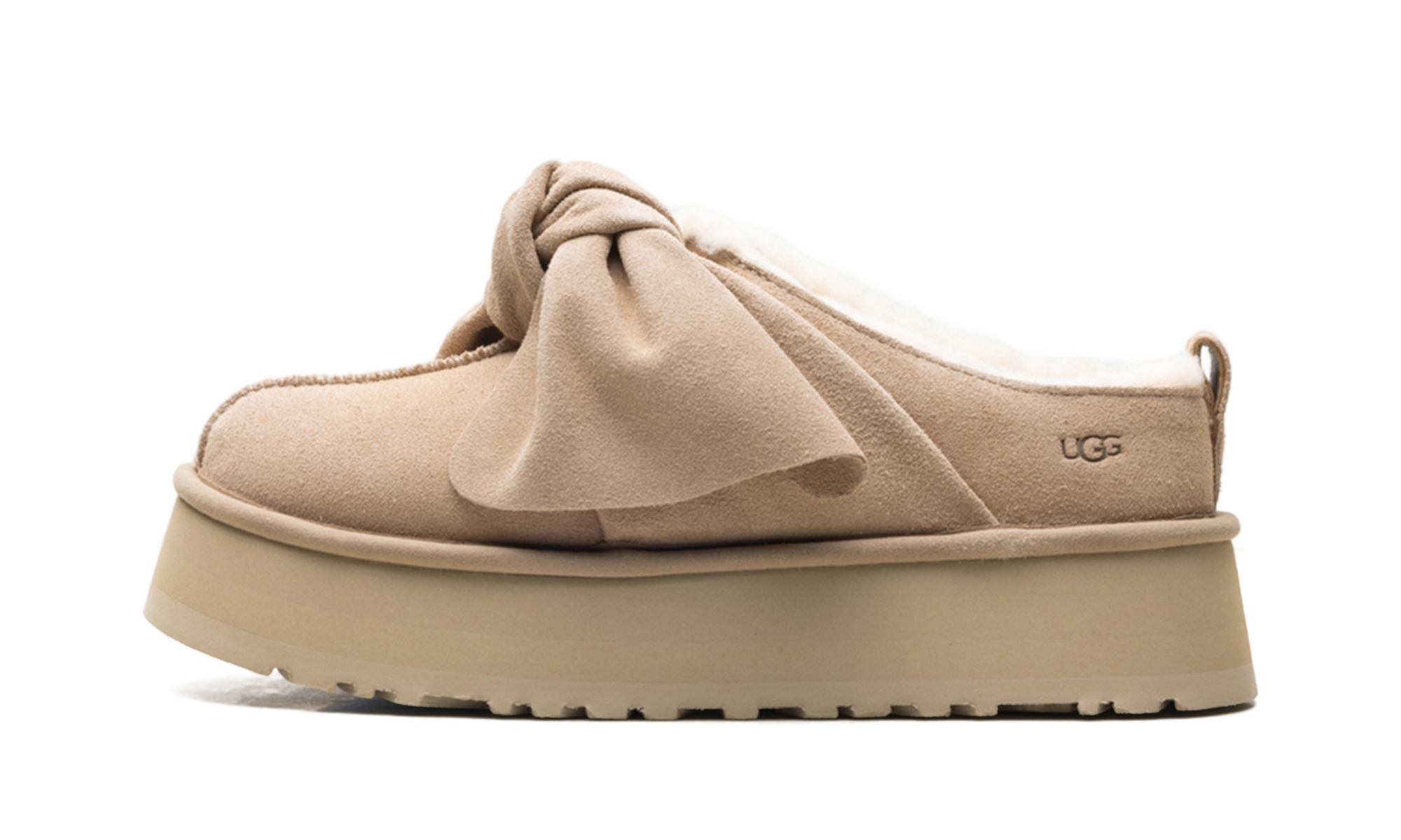 Platform Slip-On Bow Slipper WMNS "Sand" 1176290 SAN