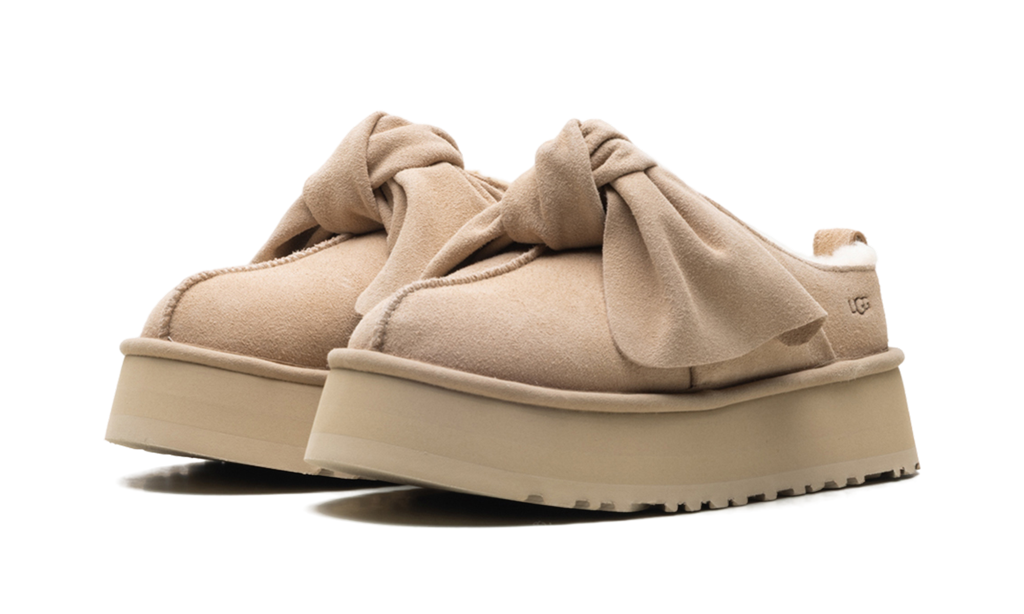 Platform Slip-On Bow Slipper WMNS "Sand" 1176290 SAN