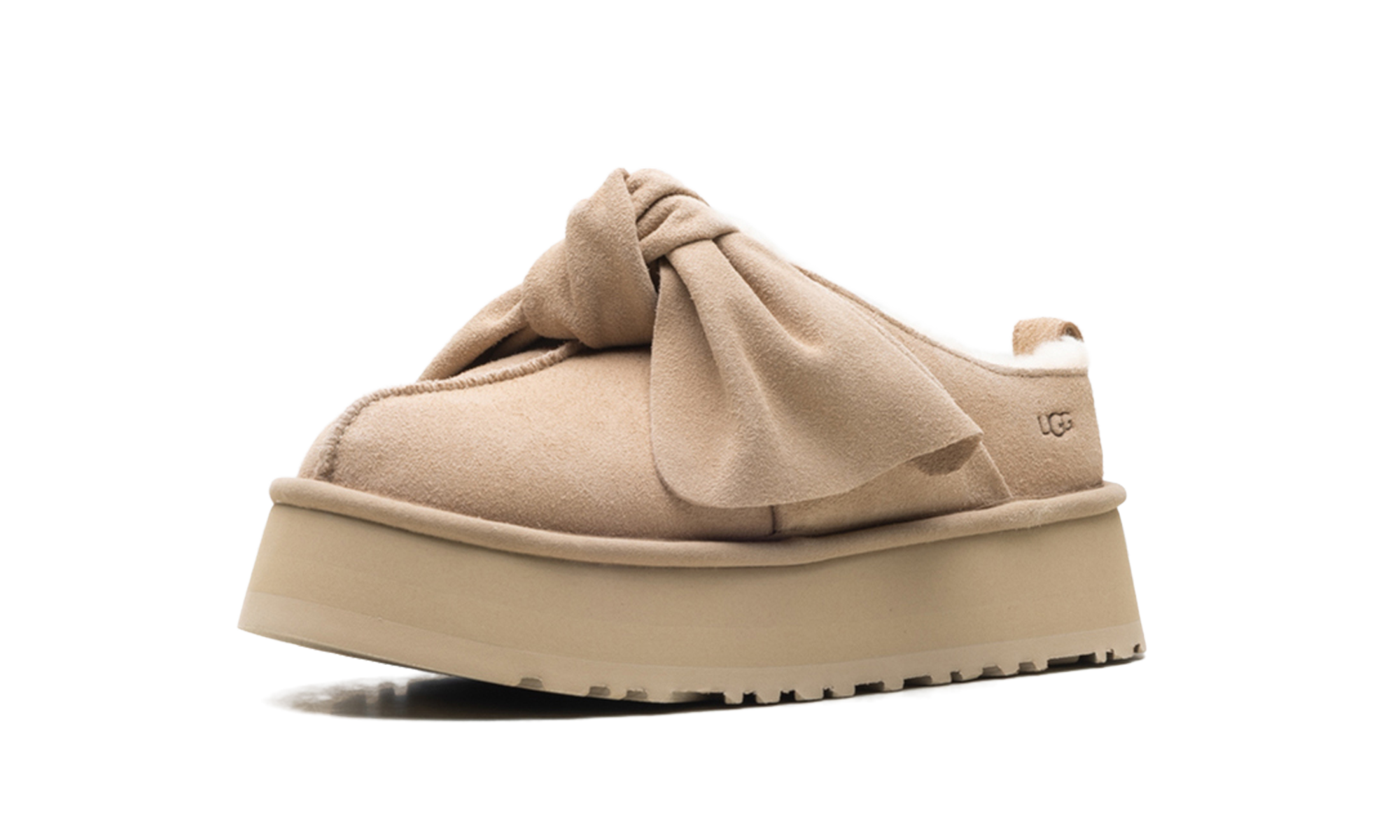Platform Slip-On Bow Slipper WMNS "Sand" 1176290 SAN