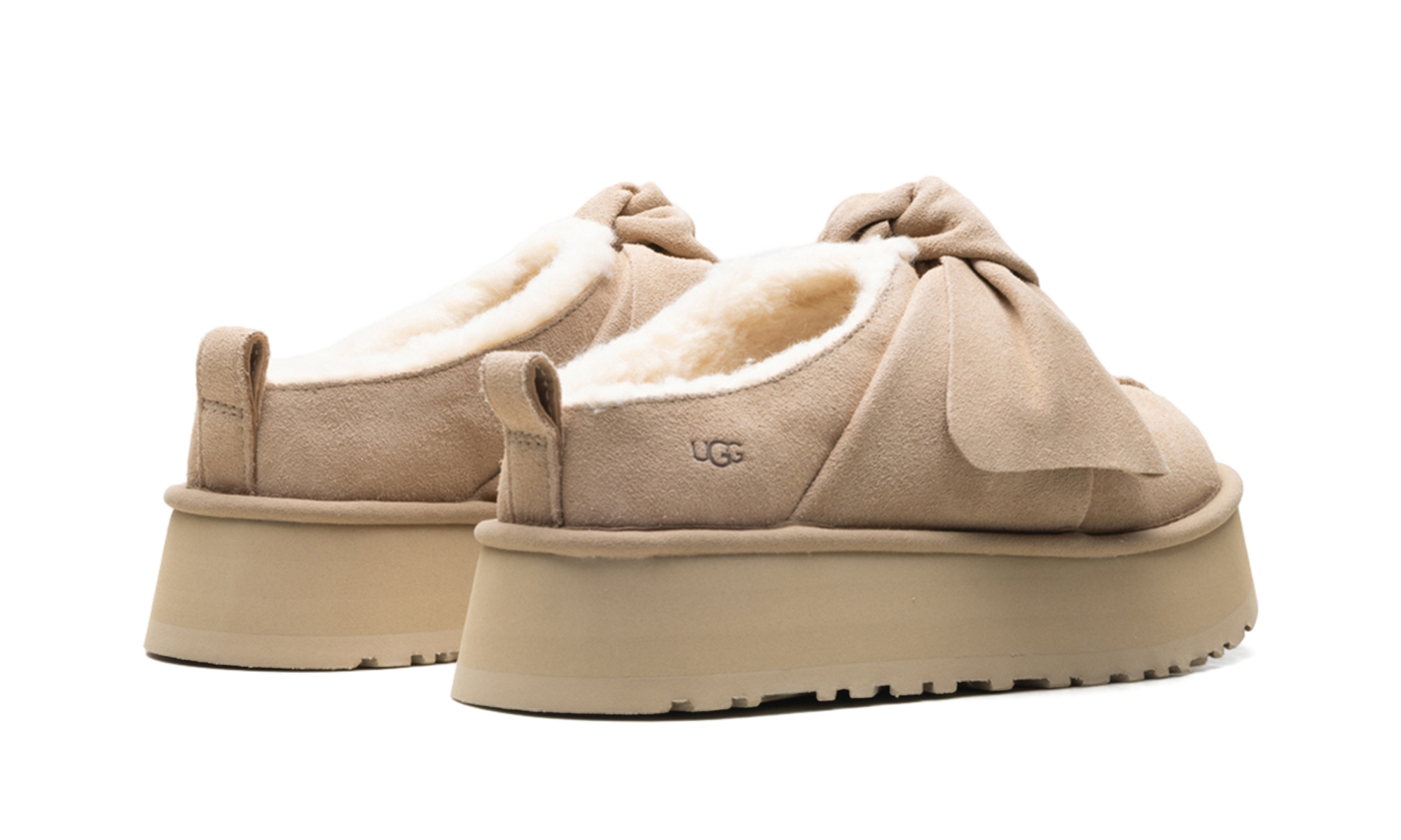 Platform Slip-On Bow Slipper WMNS "Sand" 1176290 SAN