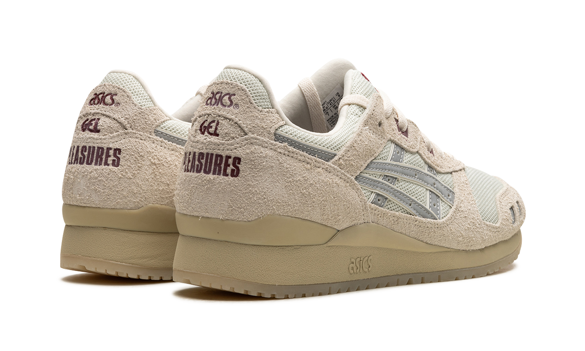 Pleasures X Gel Lyte Iii OG "Cream" 1201A677 100