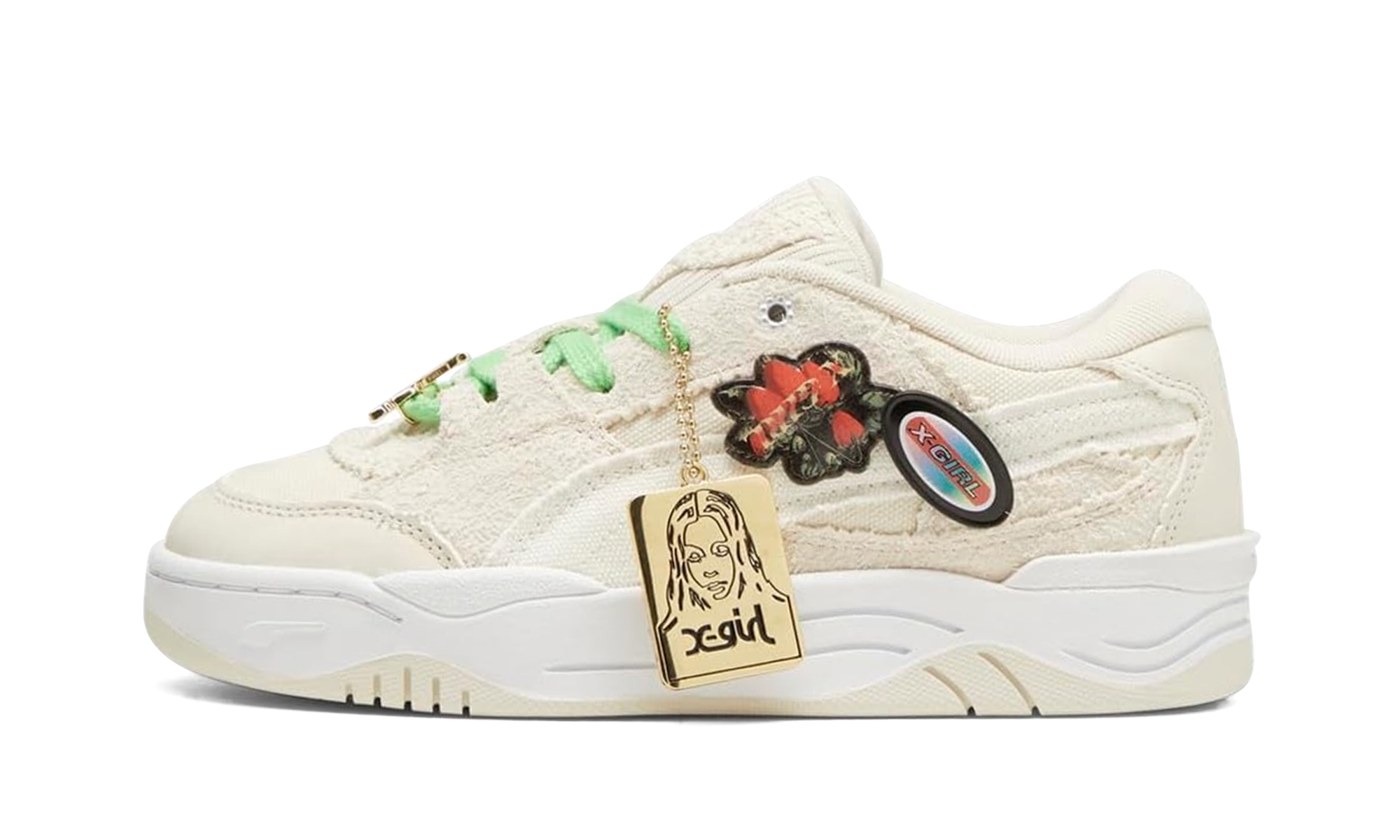 Puma-180 X-Girl Women "Beige" 396250-01