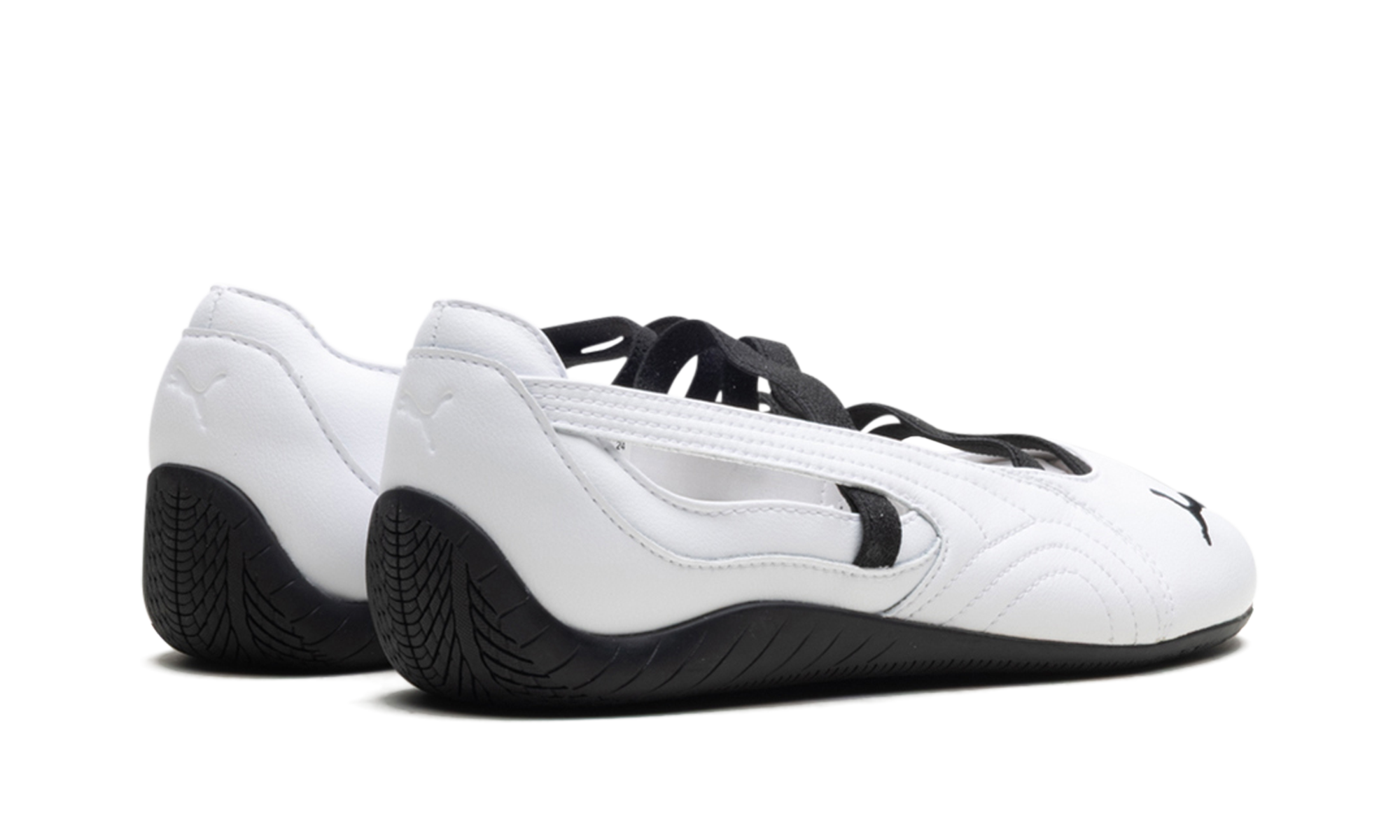 Speedcat Ballet Leather Women "White black" 403587 01