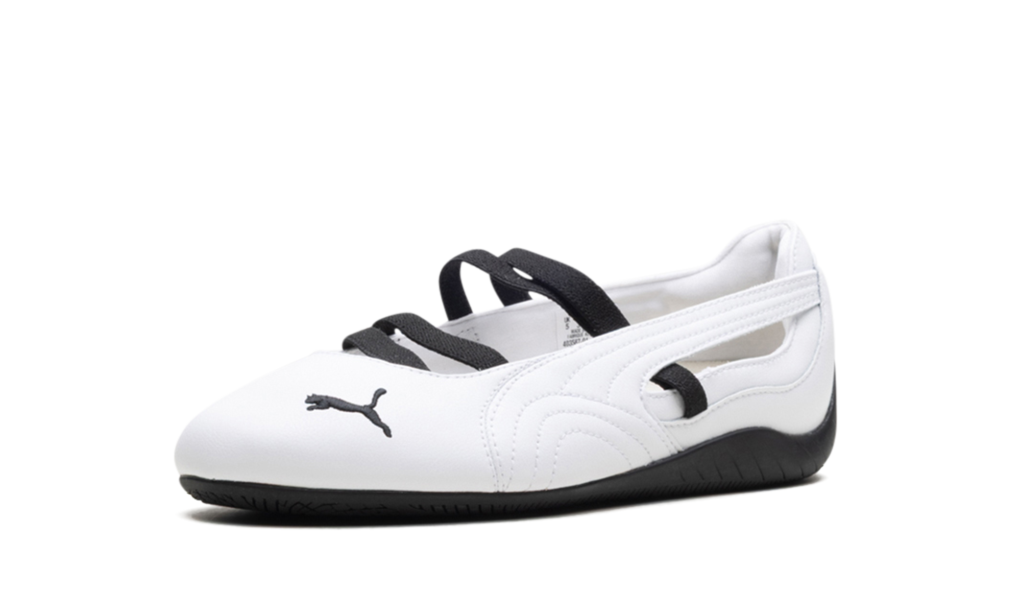 Speedcat Ballet Leather Women "White black" 403587 01