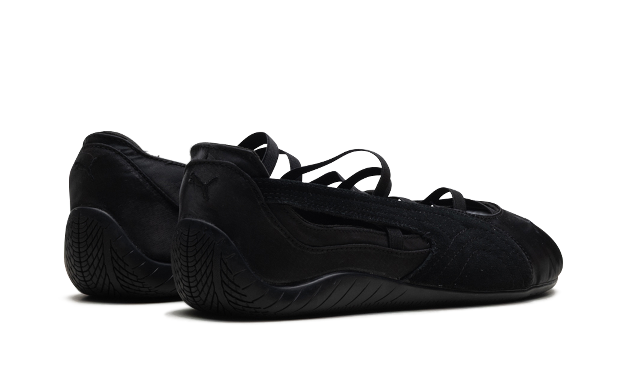 Speedcat Ballet Satin Women "Black cool dark grey" 404383 01