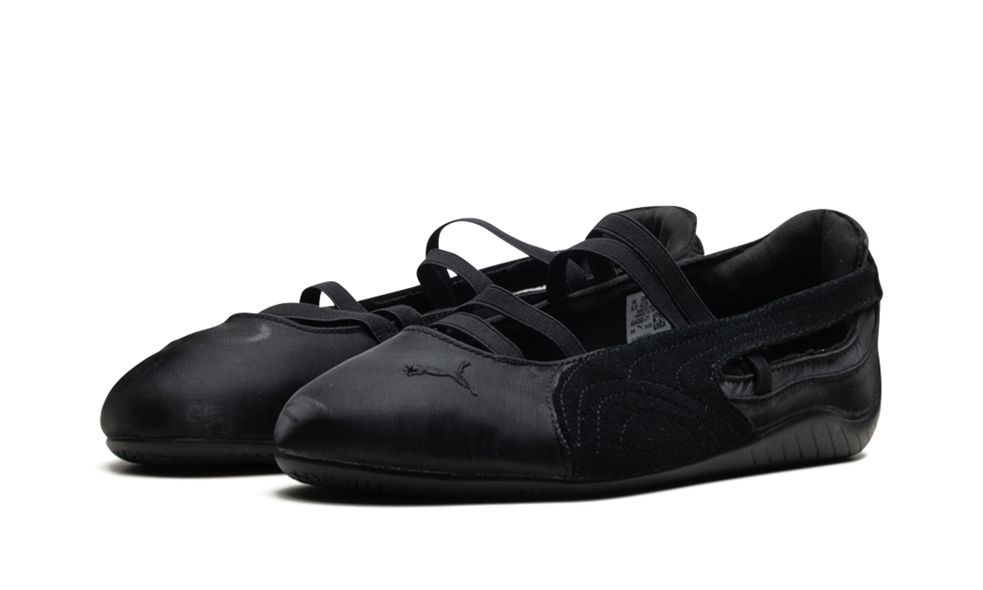 Speedcat Ballet Satin Women "Black cool dark grey" 404383 01