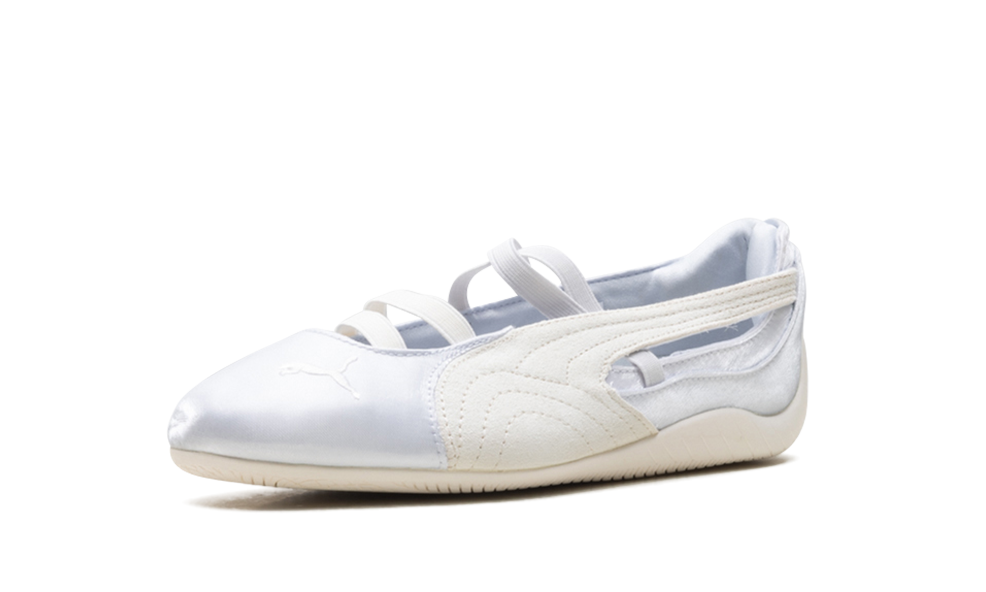 Speedcat Ballet Women "Silver mist warm white satin" 404383 03