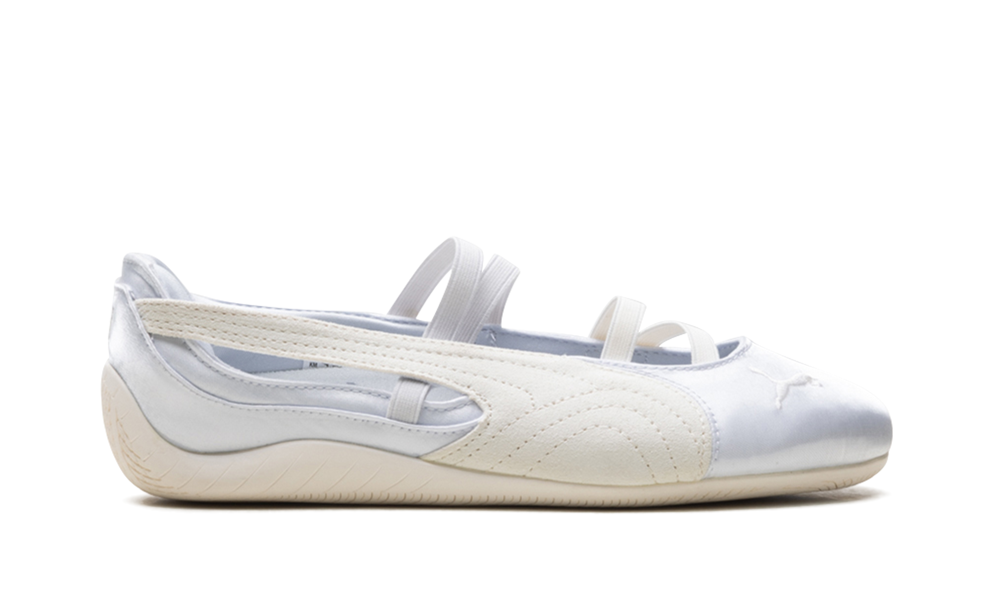 Speedcat Ballet Women "Silver mist warm white satin" 404383 03