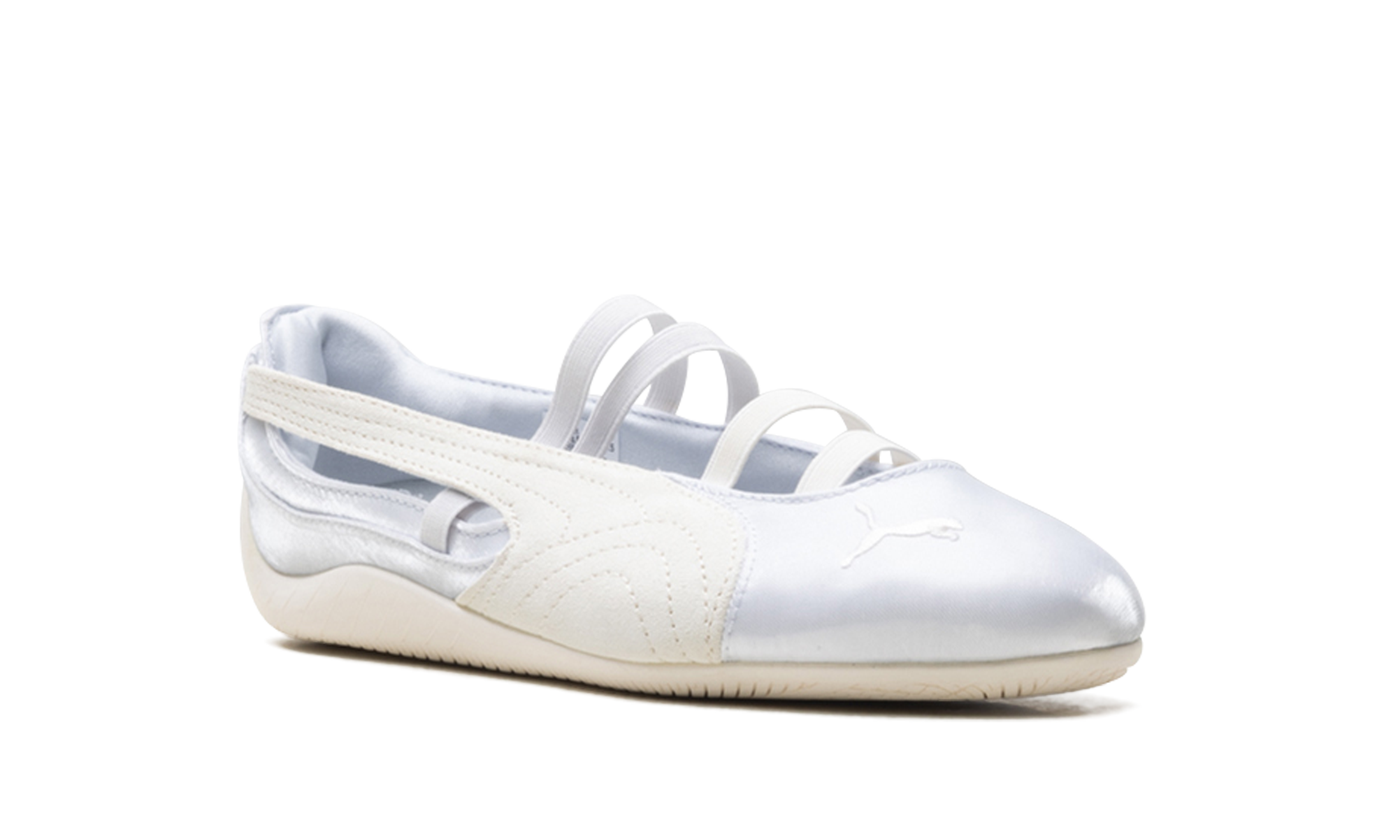 Speedcat Ballet Women "Silver mist warm white satin" 404383 03