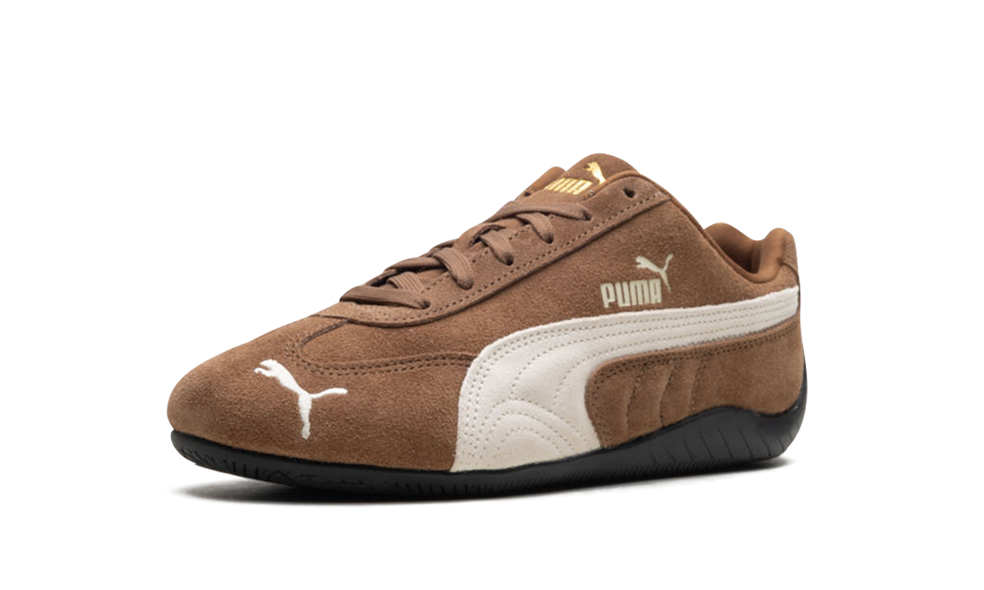 Speedcat OG "Haute coffee frosted ivory (gold tongue logo)" 398846 31