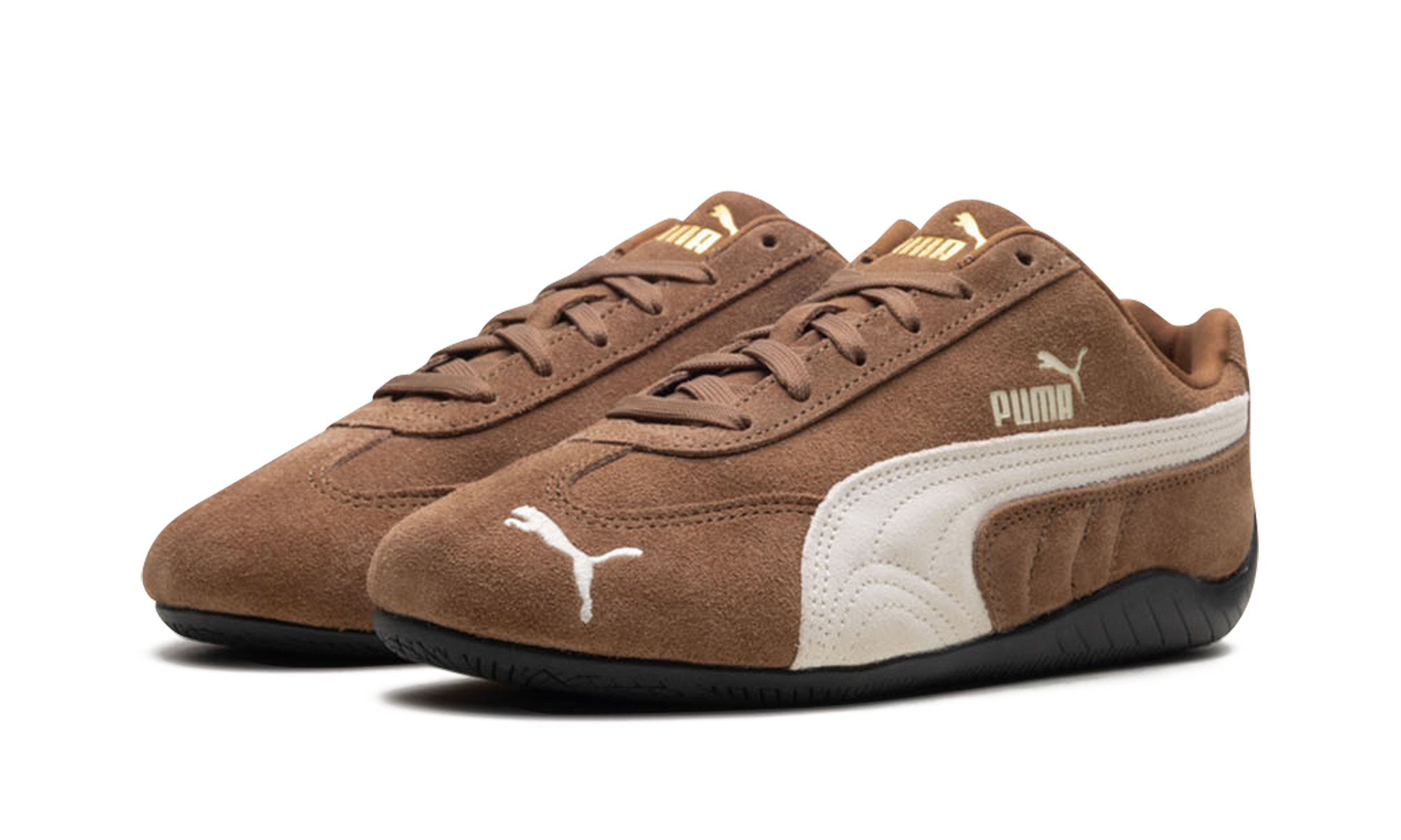 Speedcat OG "Haute coffee frosted ivory (gold tongue logo)" 398846 31