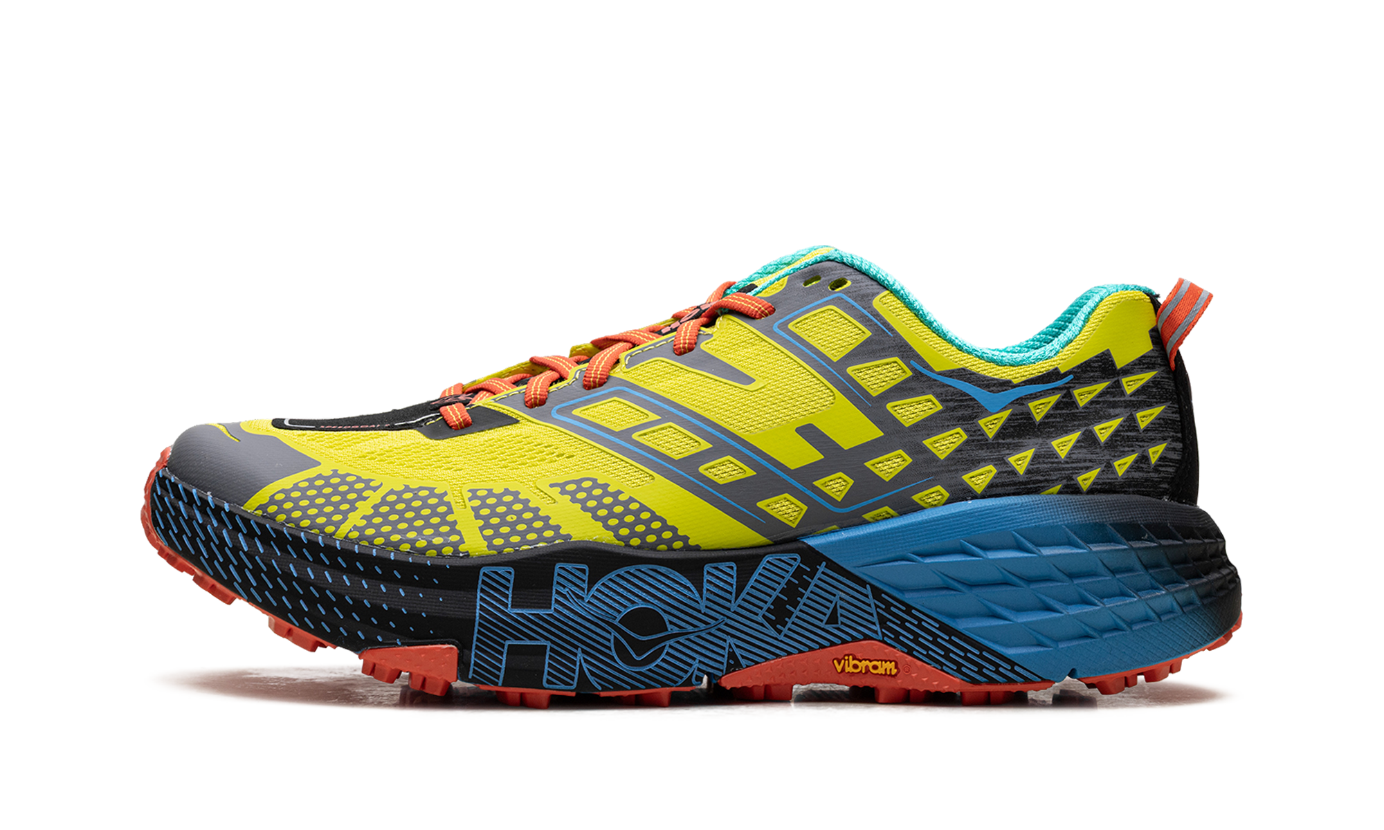 Speedgoat 2 Low "Hoka citrus hoka blue" 1162710 HSH
