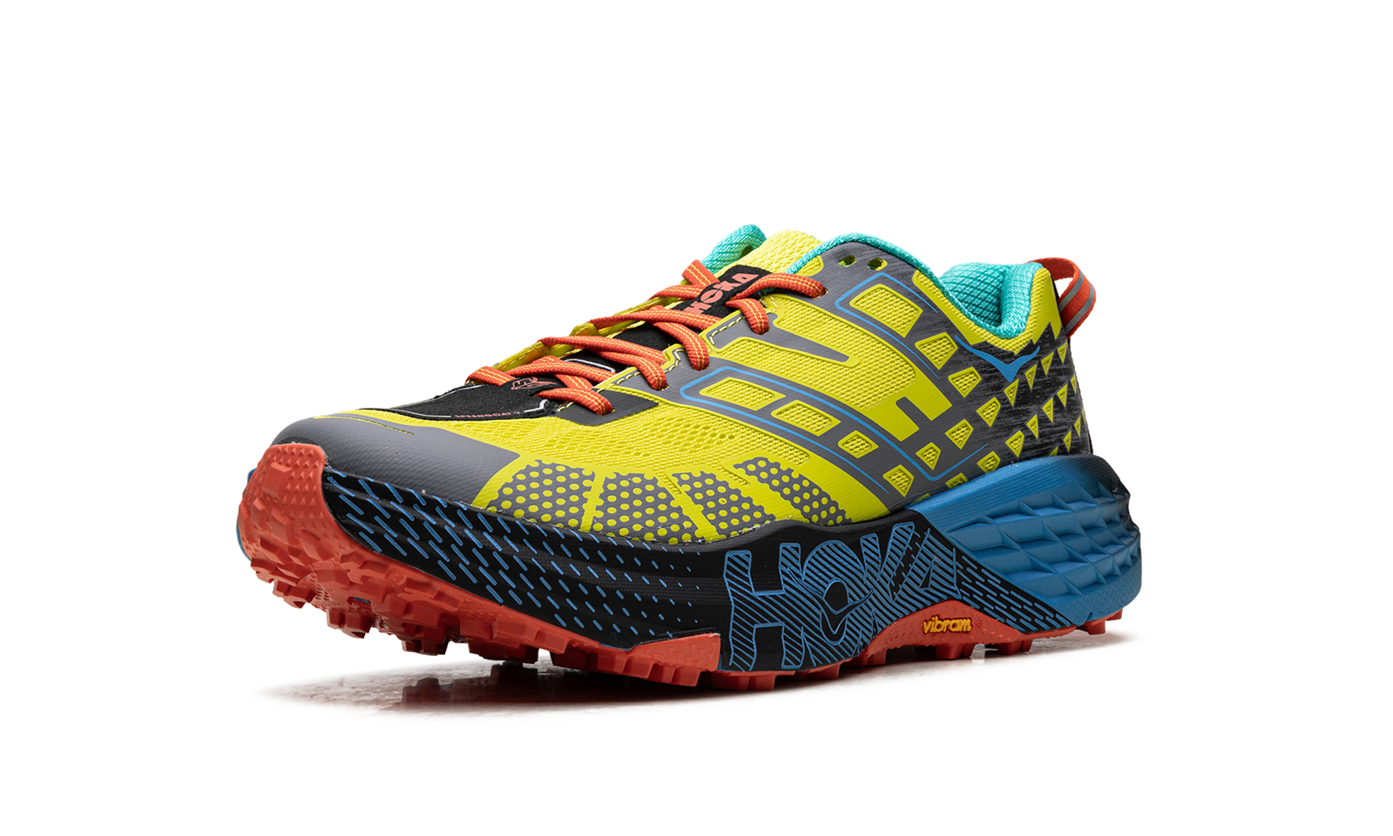 Speedgoat 2 Low "Hoka citrus hoka blue" 1162710 HSH