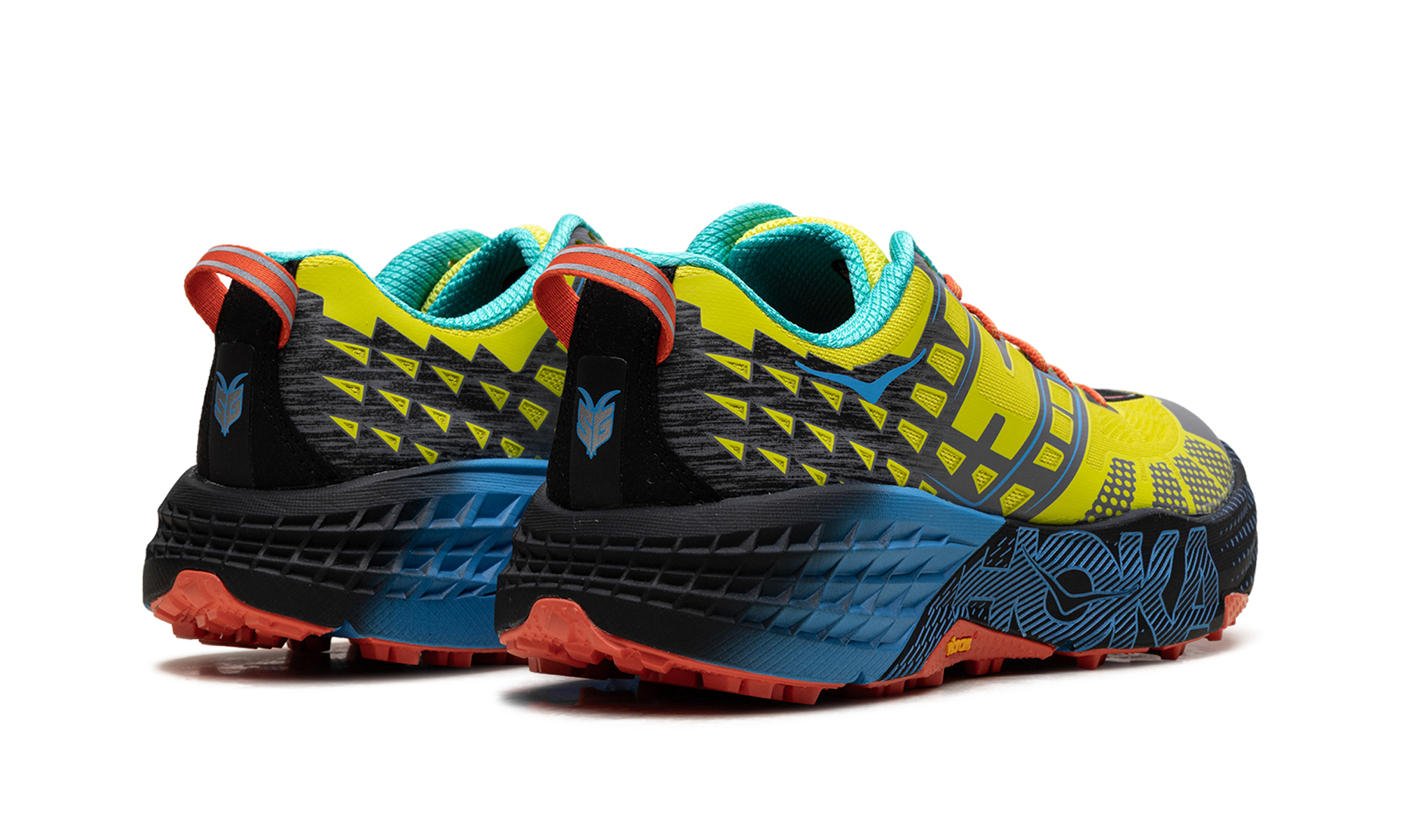 Speedgoat 2 Low "Hoka citrus hoka blue" 1162710 HSH