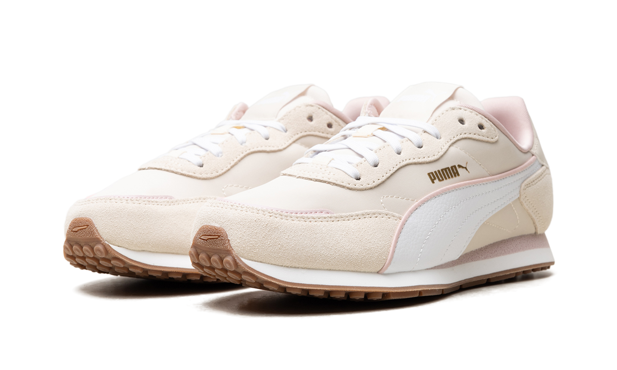 St Miler Rose Women "Frosted ivory / puma white / gum" 402636 01
