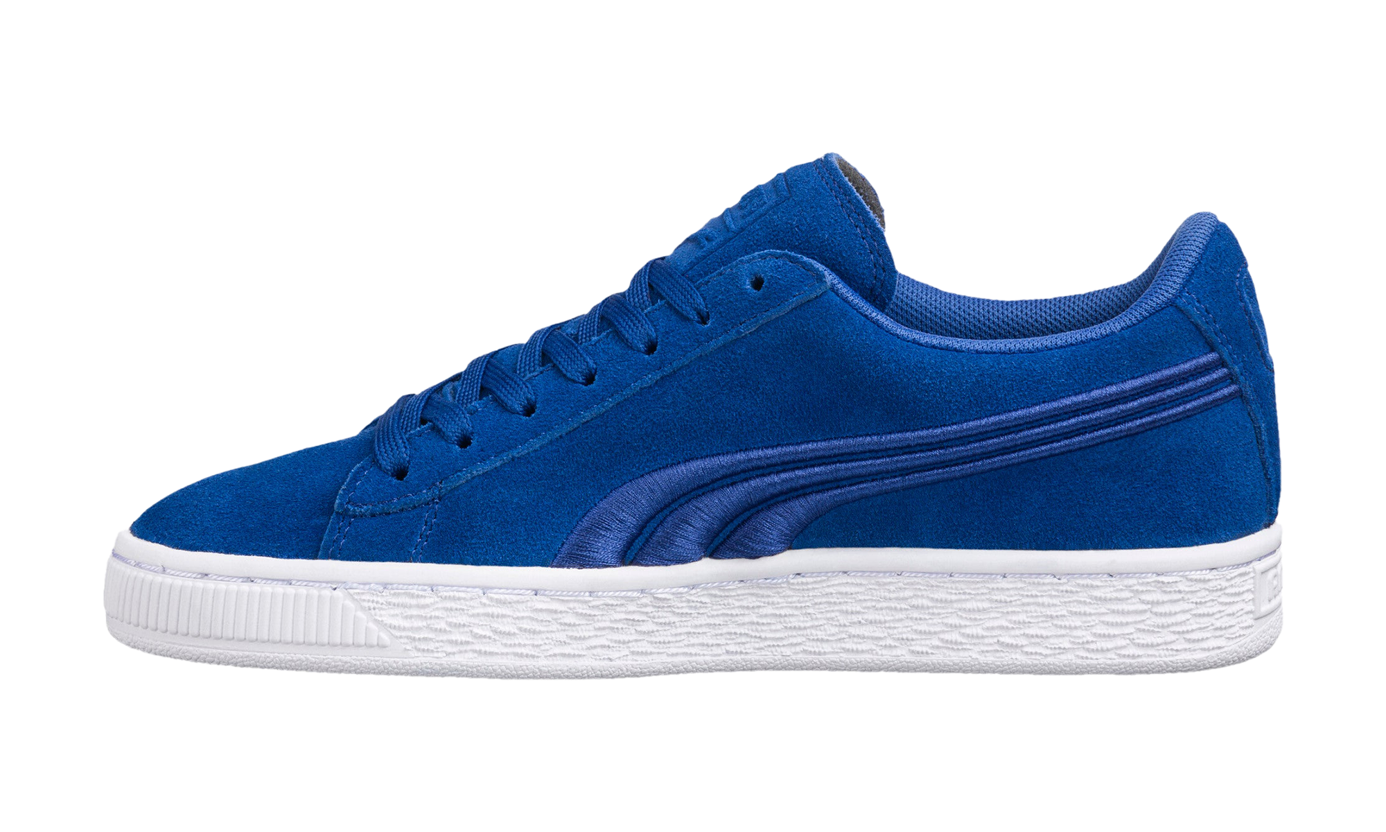 Suede Classic Badge GS "Blue/white" 362951 02