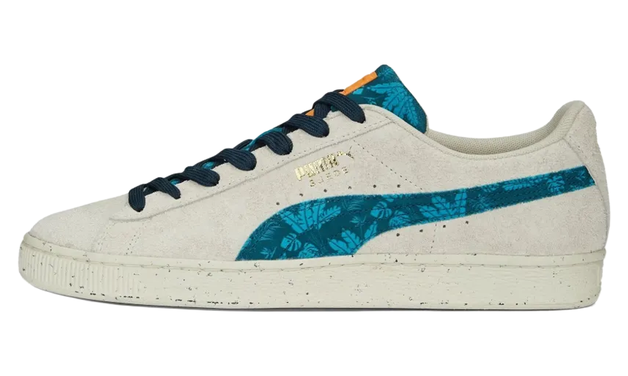 Suede "Gentle jungle ivory" 390057 01