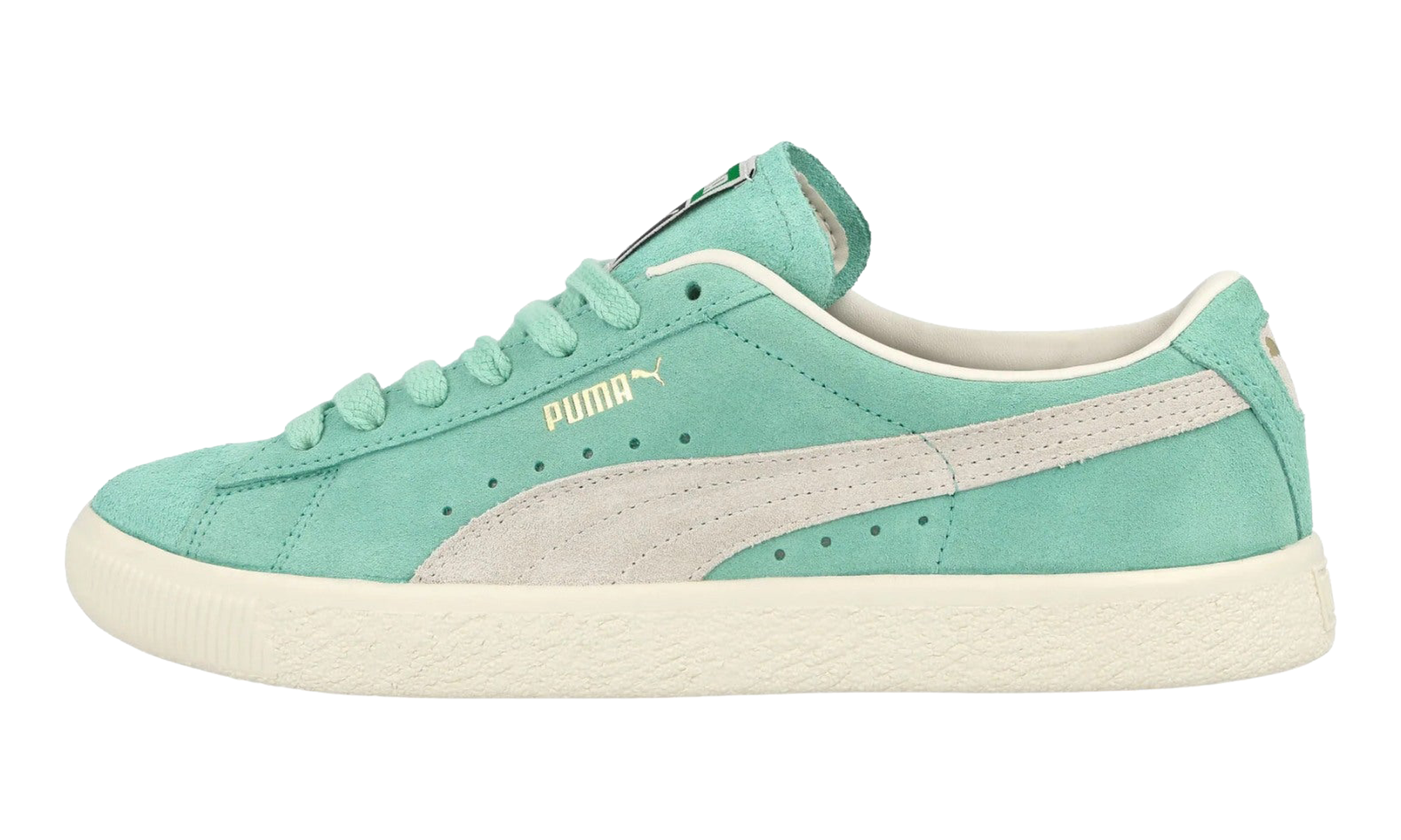 Suede Vtg "Green" 374921 21