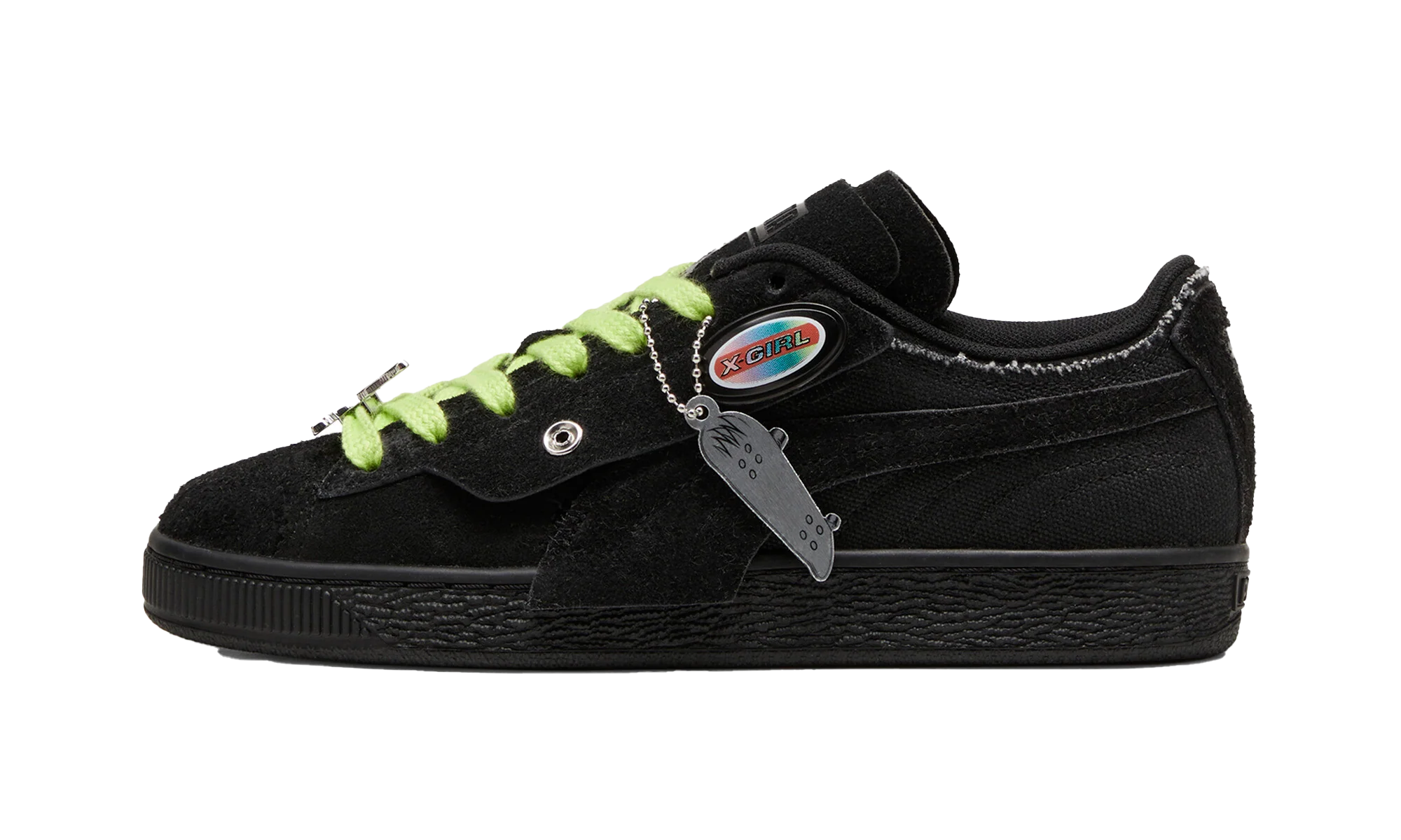 Suede Women "X-girl - black ravish" 396251 01