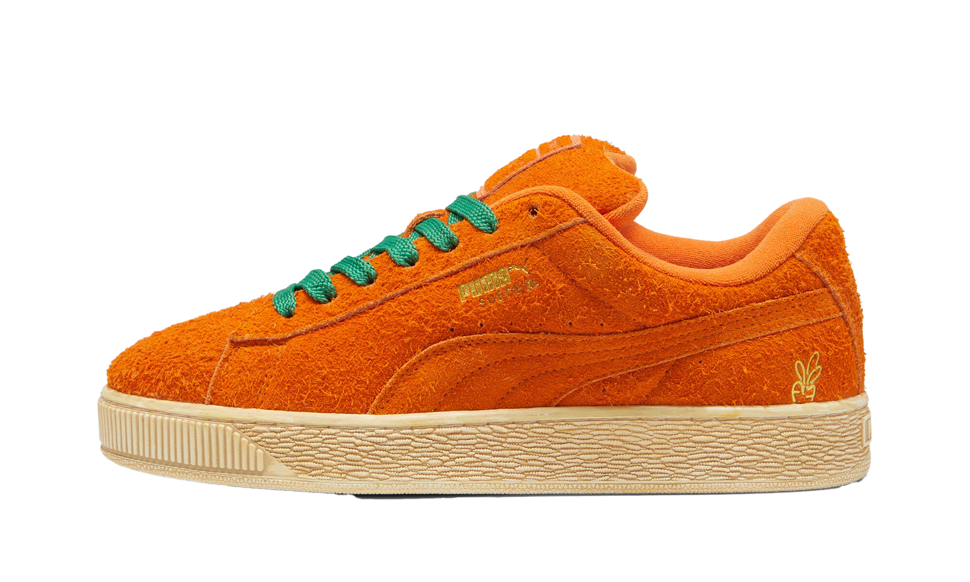 Suede Xl Carrots "Rickie orange/warm white" 398800 01