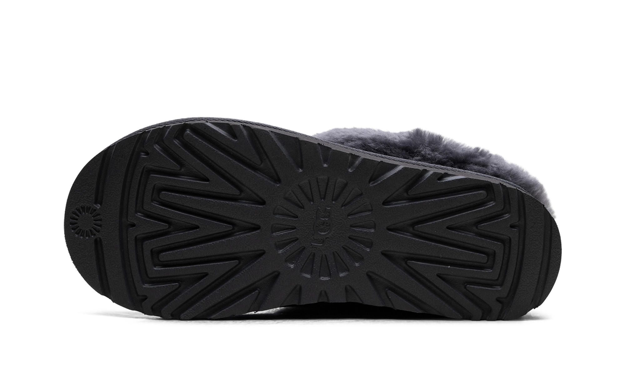 Tazzette Genuine Shearling Collar Slipper WMNS "Obsidian" 1134810 OBS
