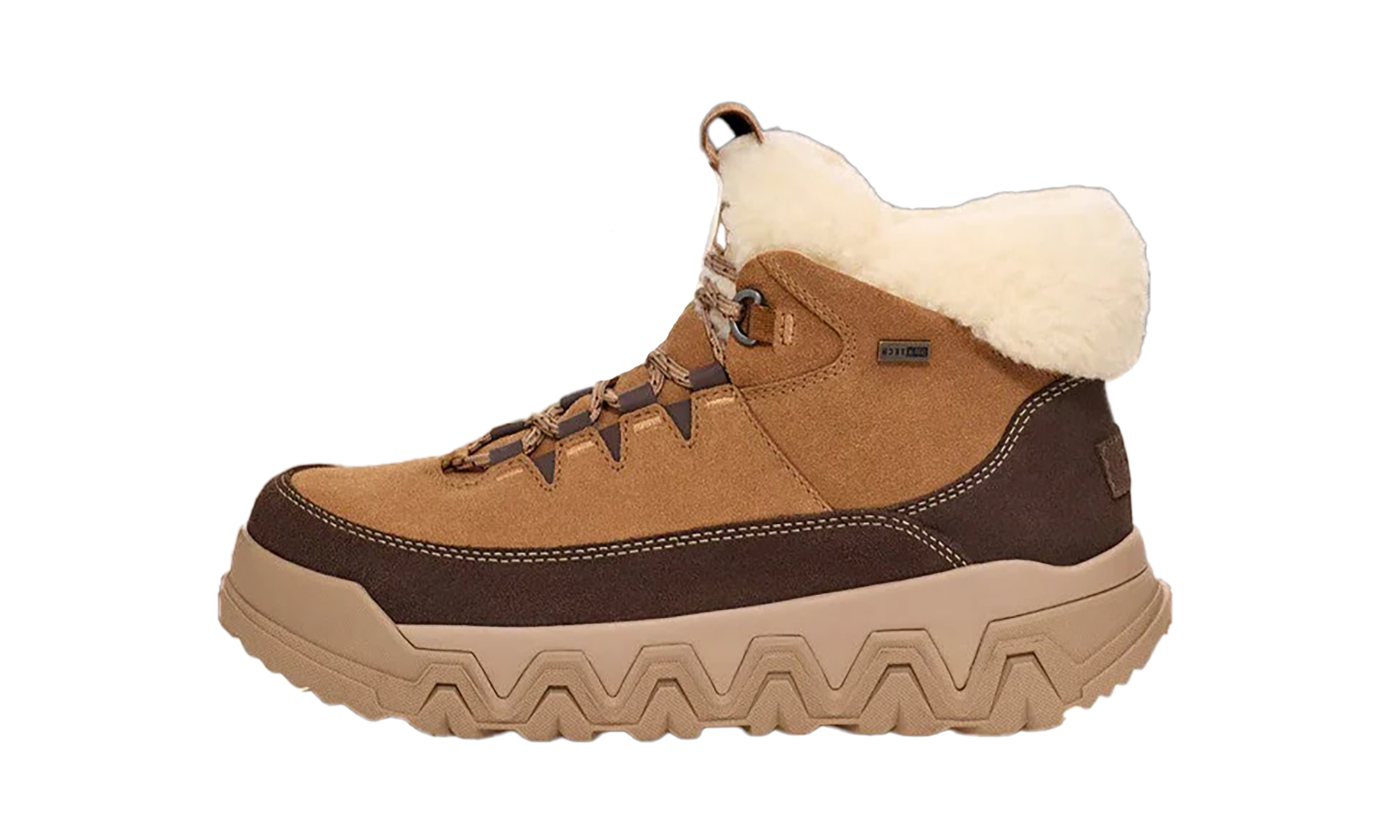 Terretrail Cozy Lace Boot Women "Chestnut" 1158210 CHE