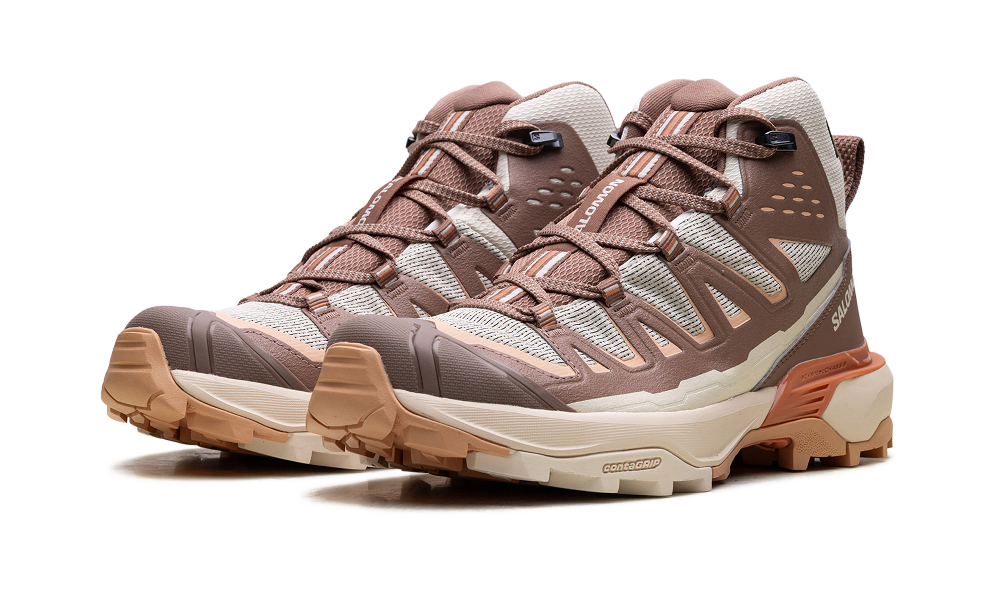 X Ultra 360 Edge Mid Gore-Tex Women "Shortbread / raw umber / prairie sunset" L4746270022