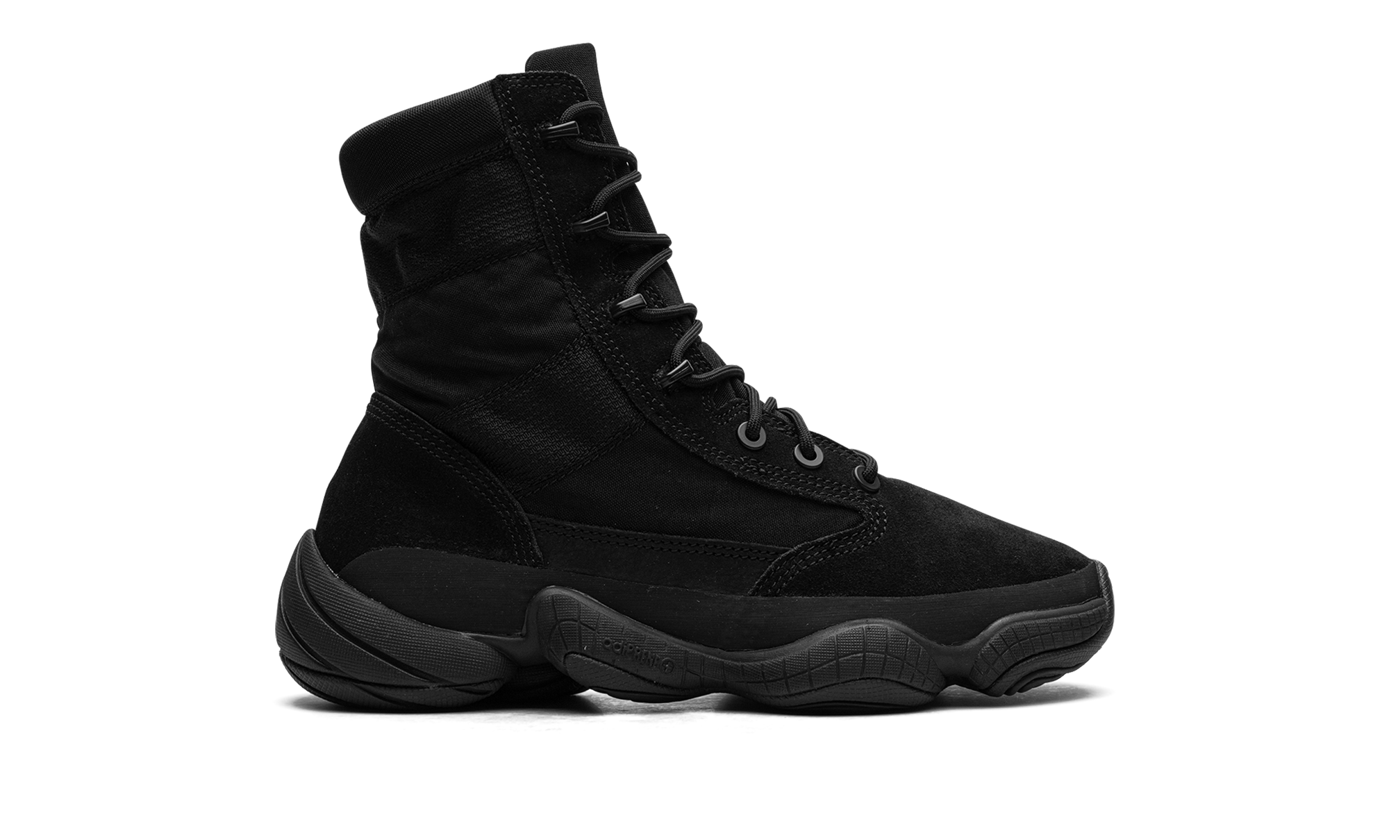 Yeezy 500 High Tactical Boot "Triple Black" IG4693